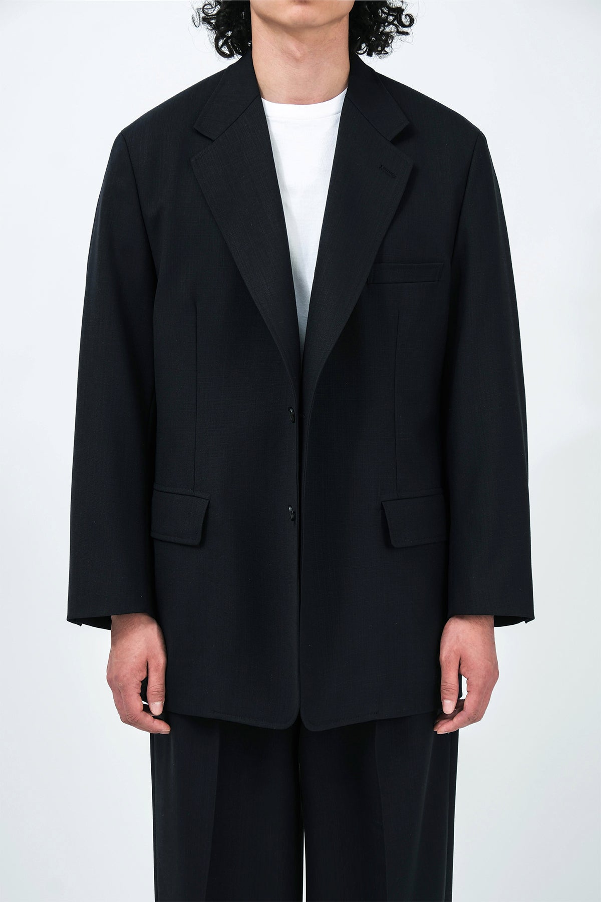 A.PRESSE | SLUB WOOL JACKET