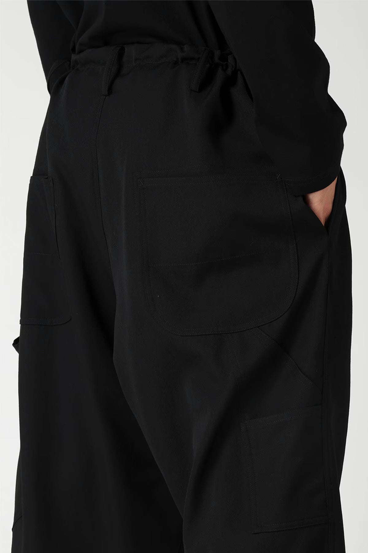 Y's | Wool Gabardine Painter Pants