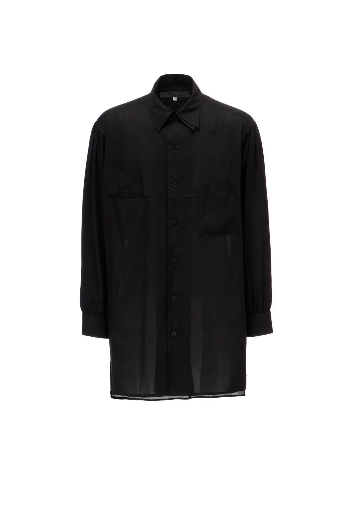 Y's | Cellulose Lawn Double Collar Shirt