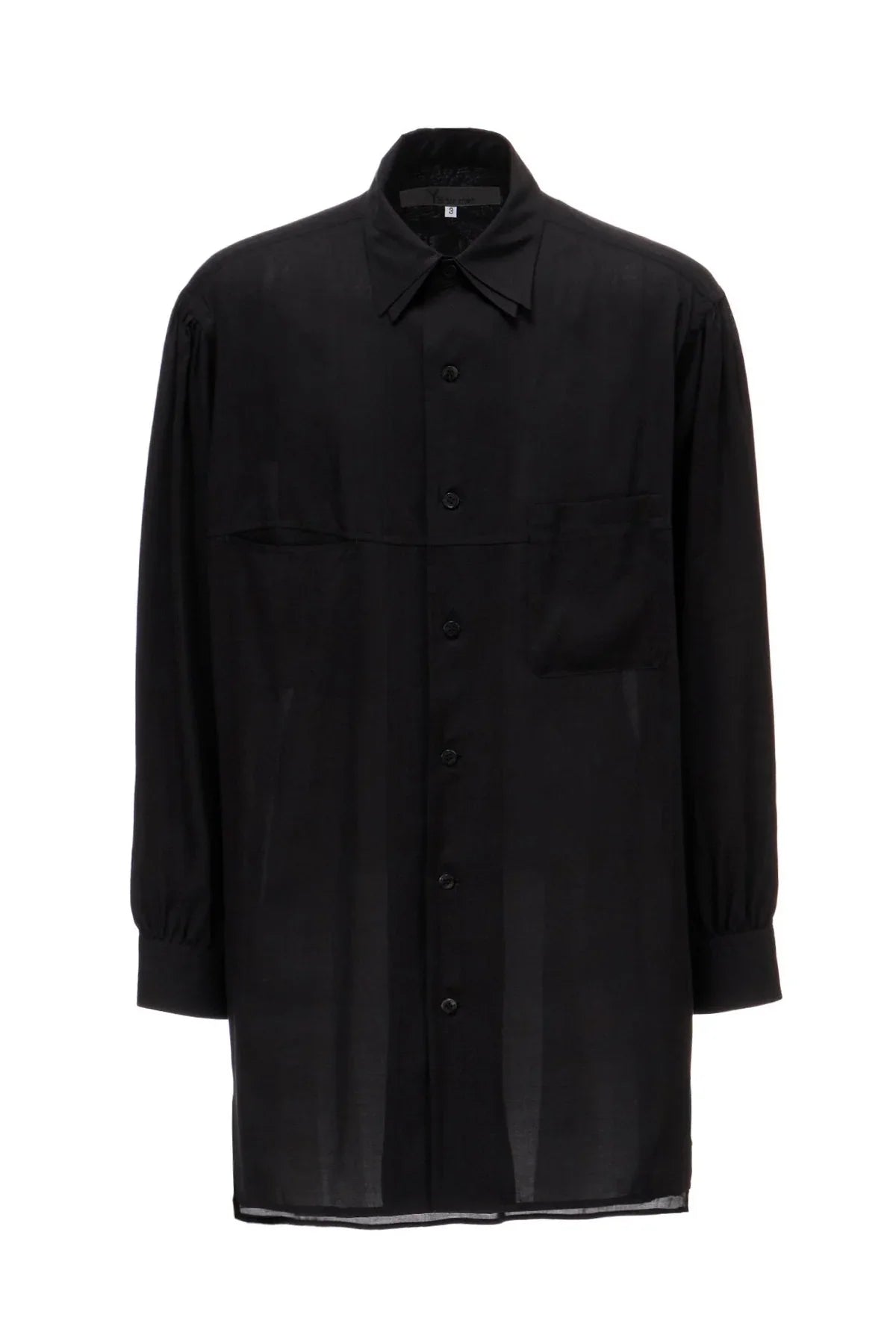 Y's | Cellulose Lawn Double Collar Shirt