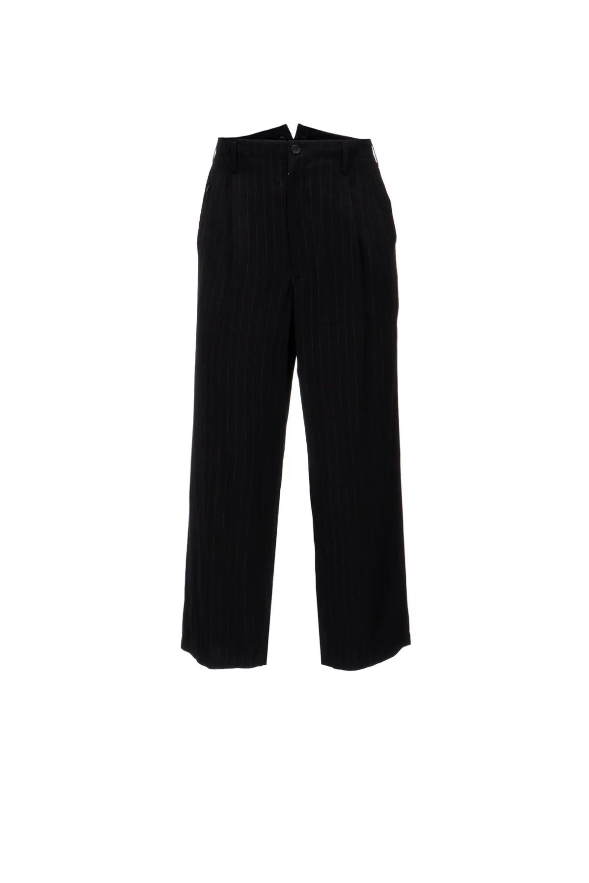 Y's | Striped Suspender Coin Pocket Pants