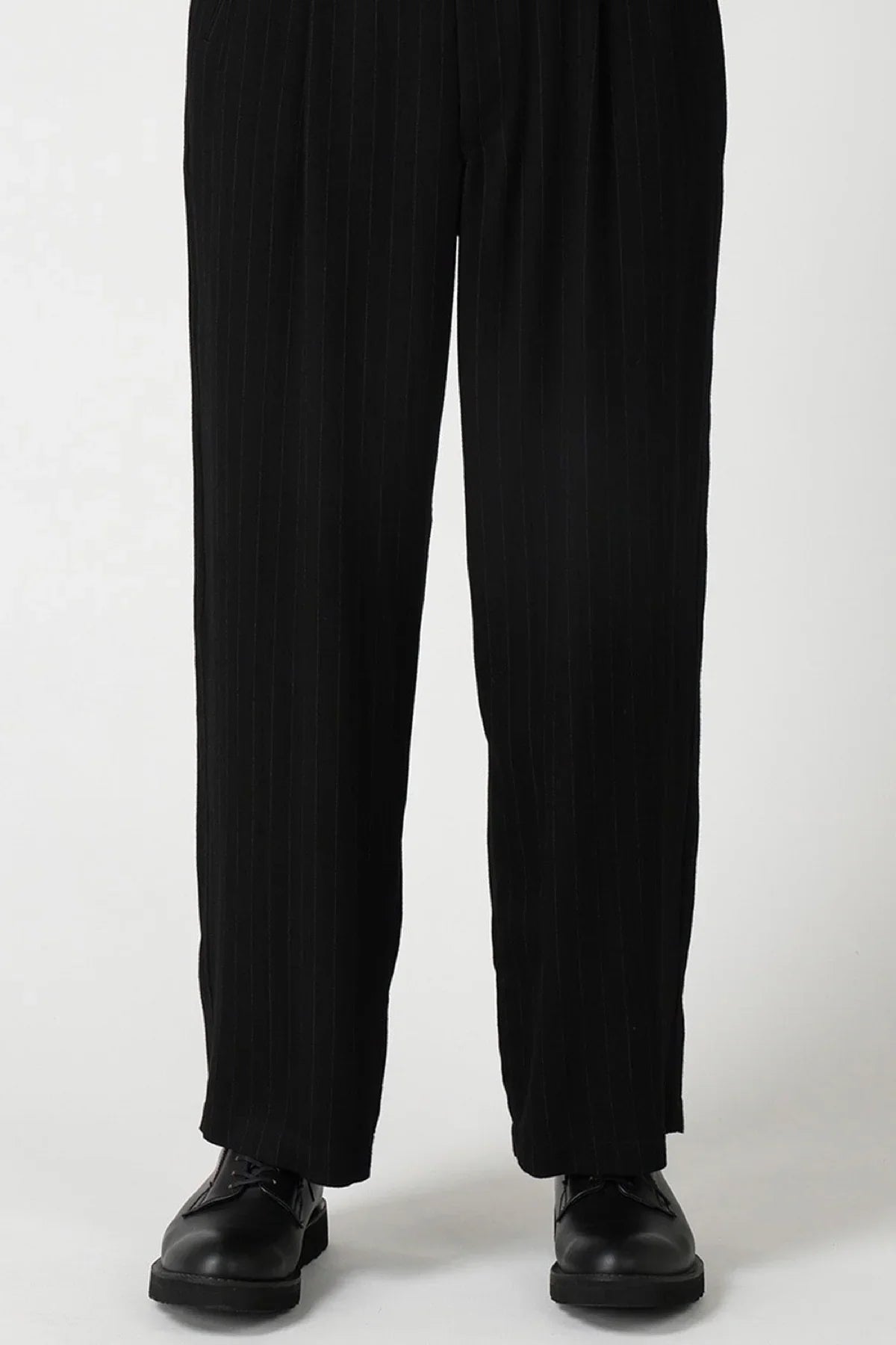 Y's | Striped Suspender Coin Pocket Pants