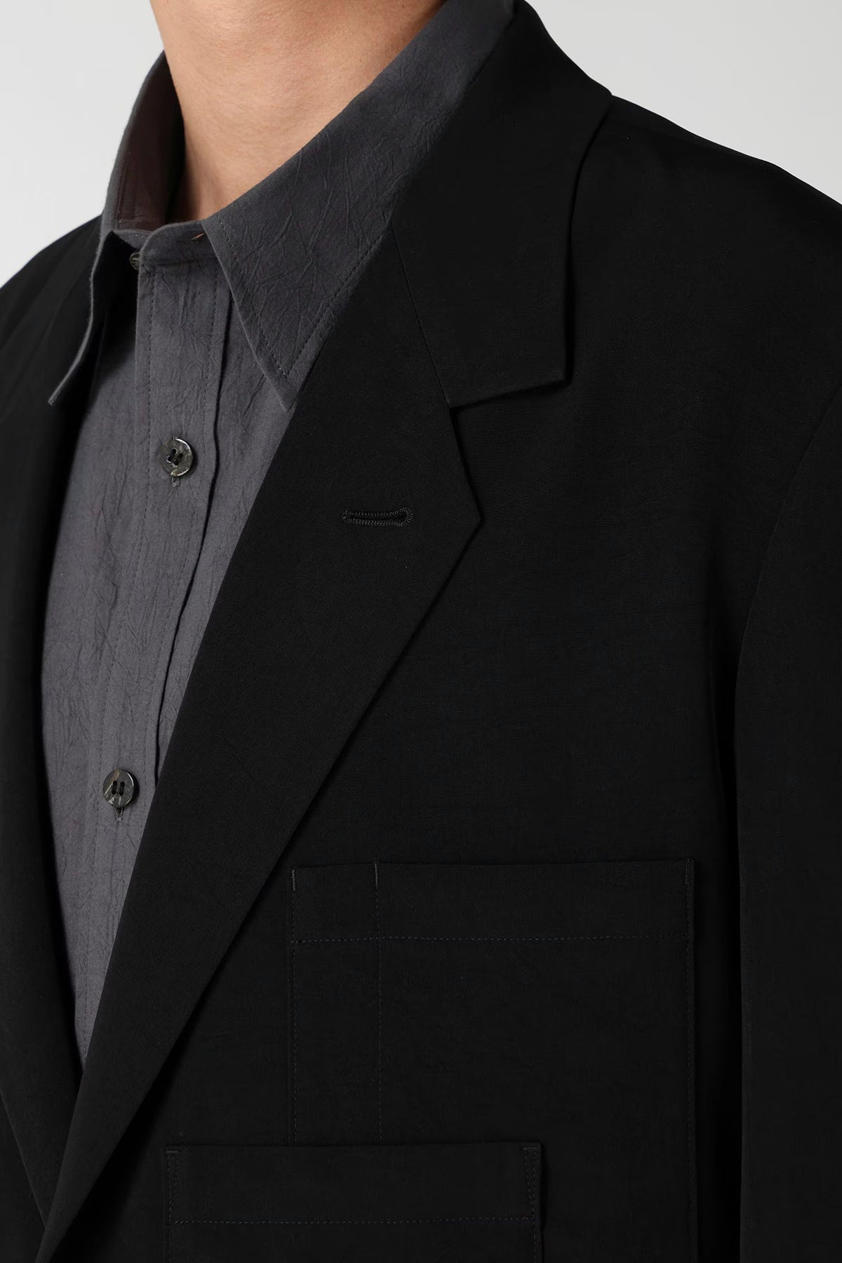 Y's | TA Tuxedo Layered-Pocket Jacket