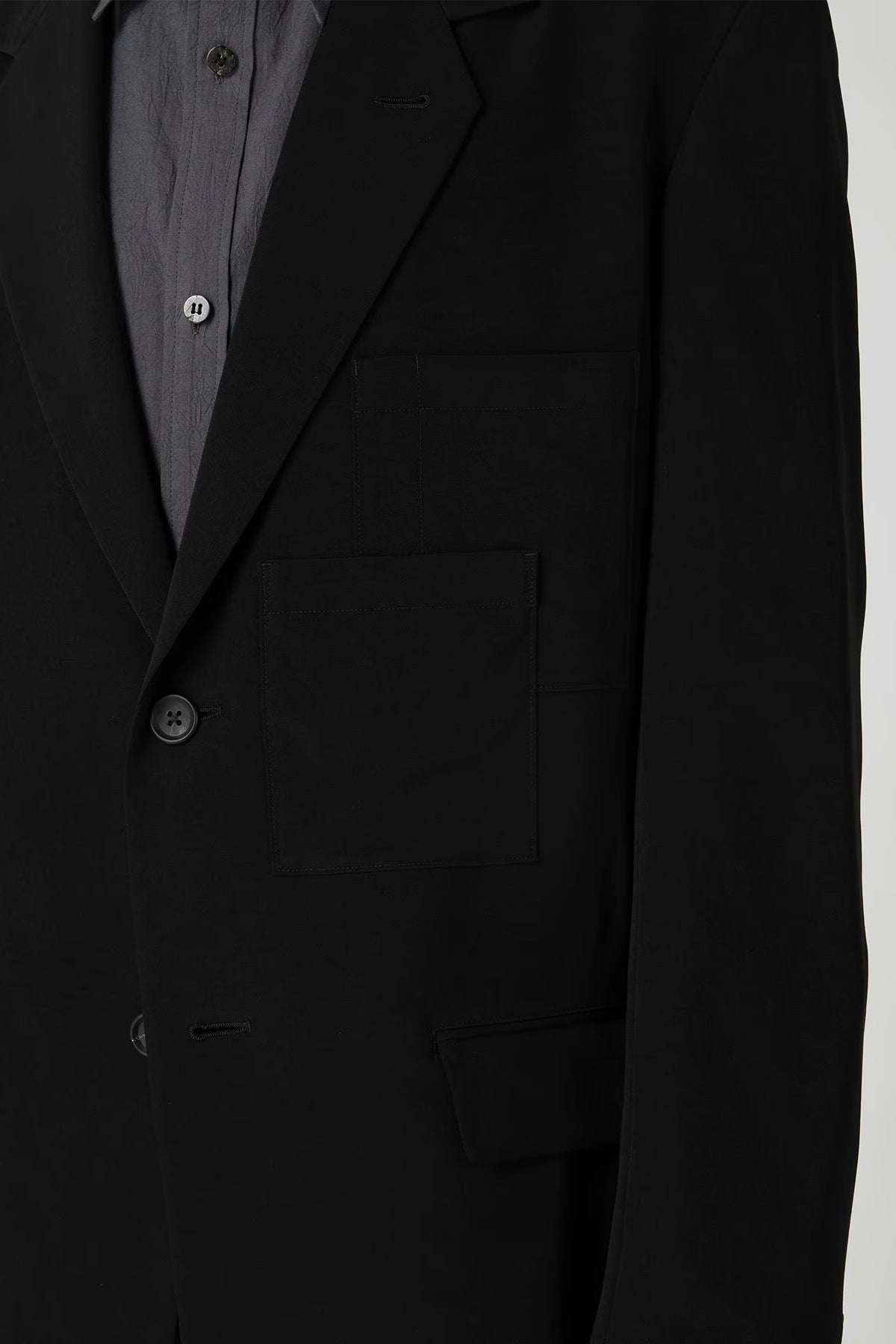 Y's | TA Tuxedo Layered-Pocket Jacket