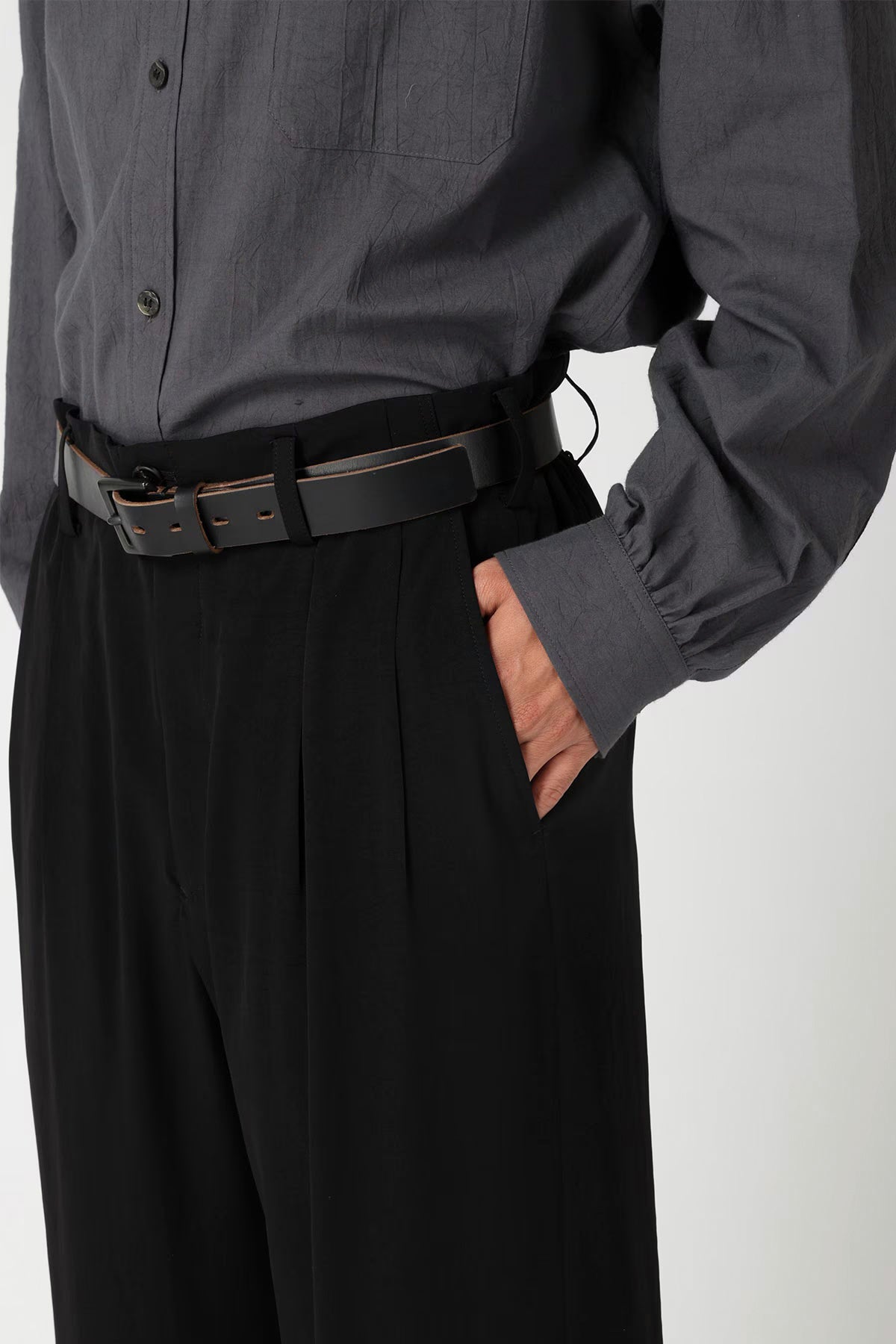 Y's | TA Tuxedo Suspender Pants