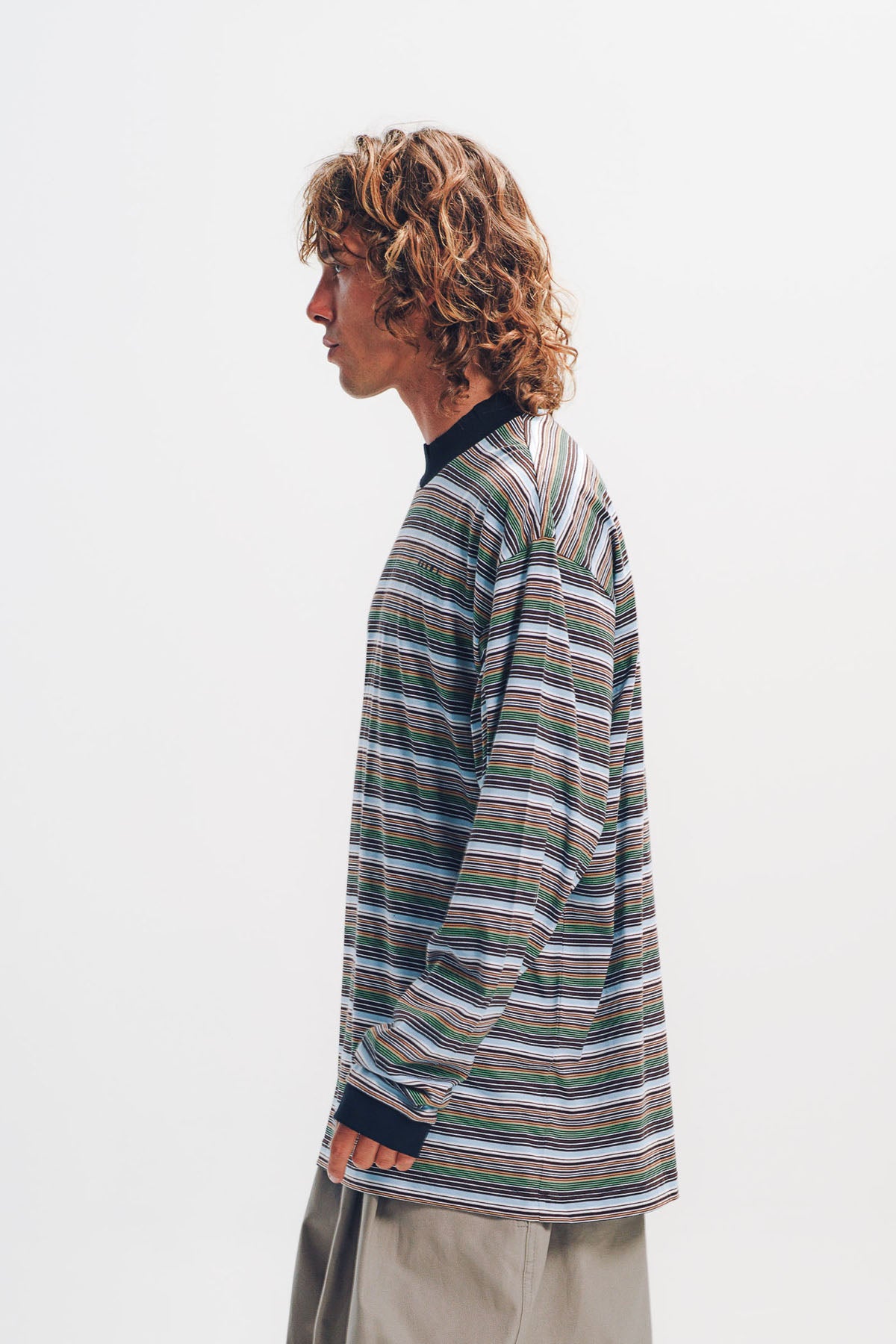 MARNI | Striped Cotton Long-Sleeved T-shirt