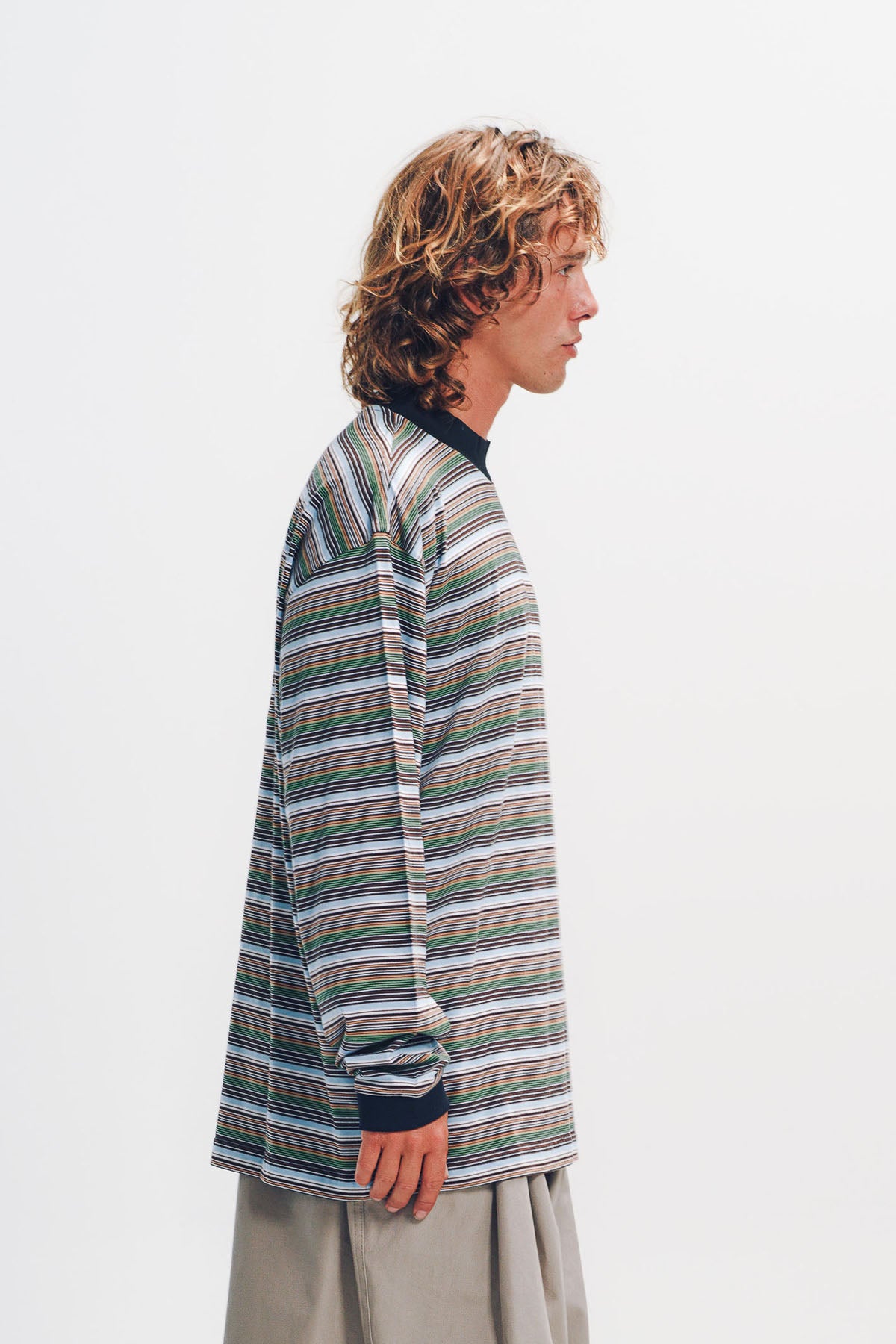 MARNI | Striped Cotton Long-Sleeved T-shirt