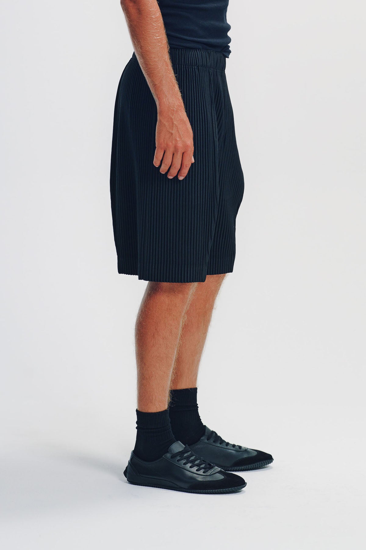 HOMME PLISSÉ ISSEY MIYAKE | Front Pleated Shorts