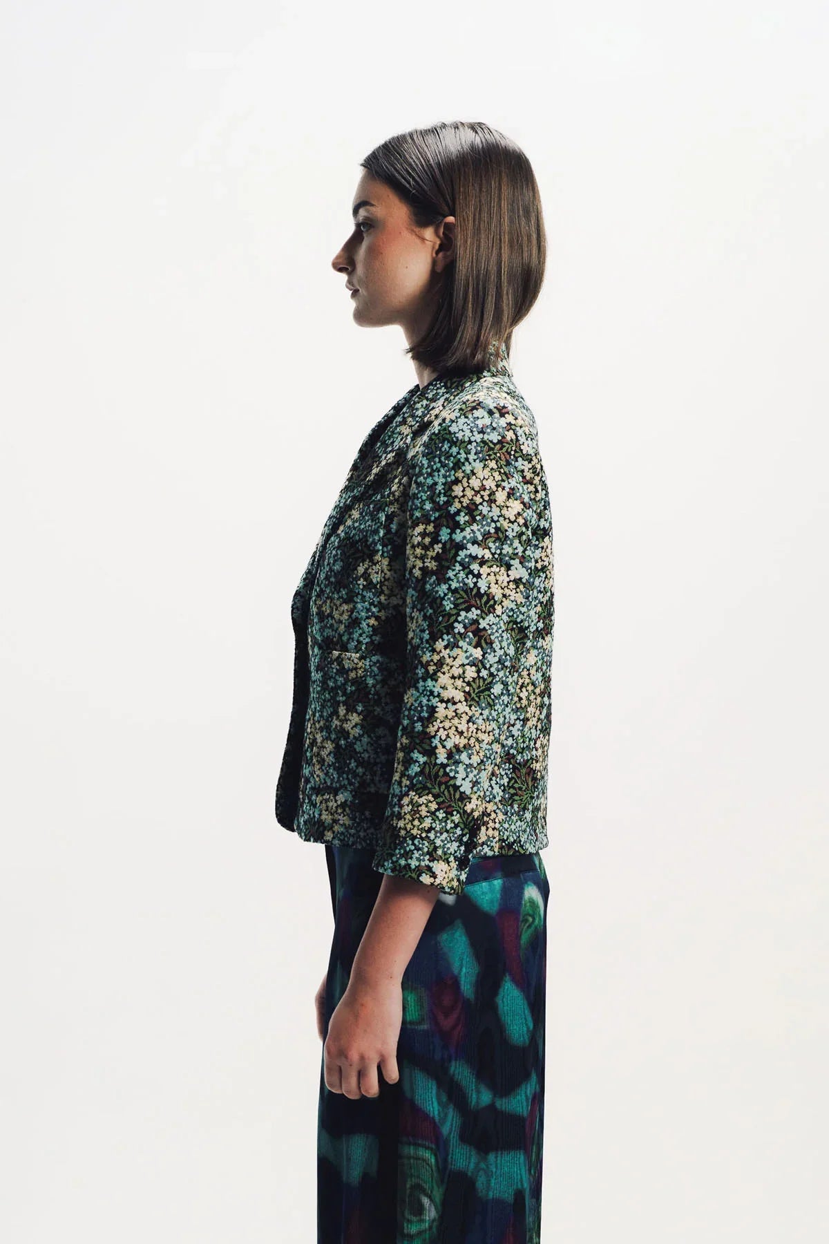 Dries Van Noten | Micro Floral Blazer