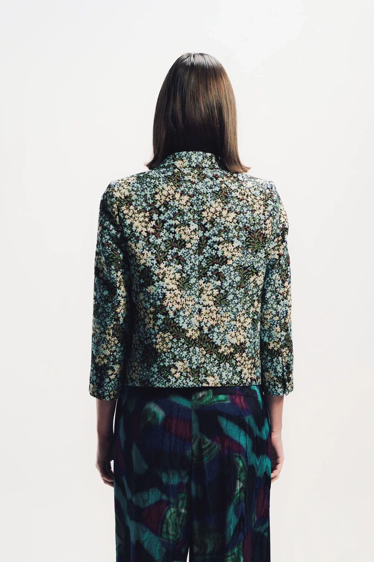 Dries Van Noten | Micro Floral Blazer