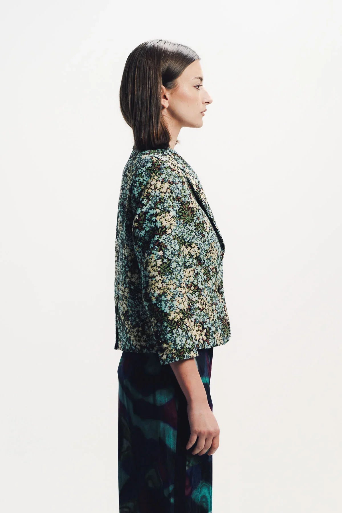 Dries Van Noten | Micro Floral Blazer