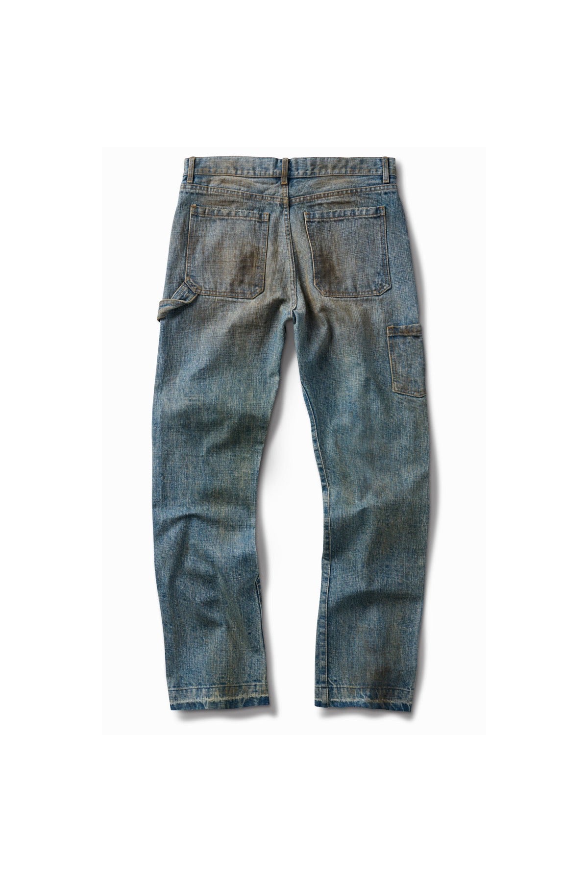 Schaeffer's Garment Hotel | Dirty Destroyed Indigo Double Front Jean