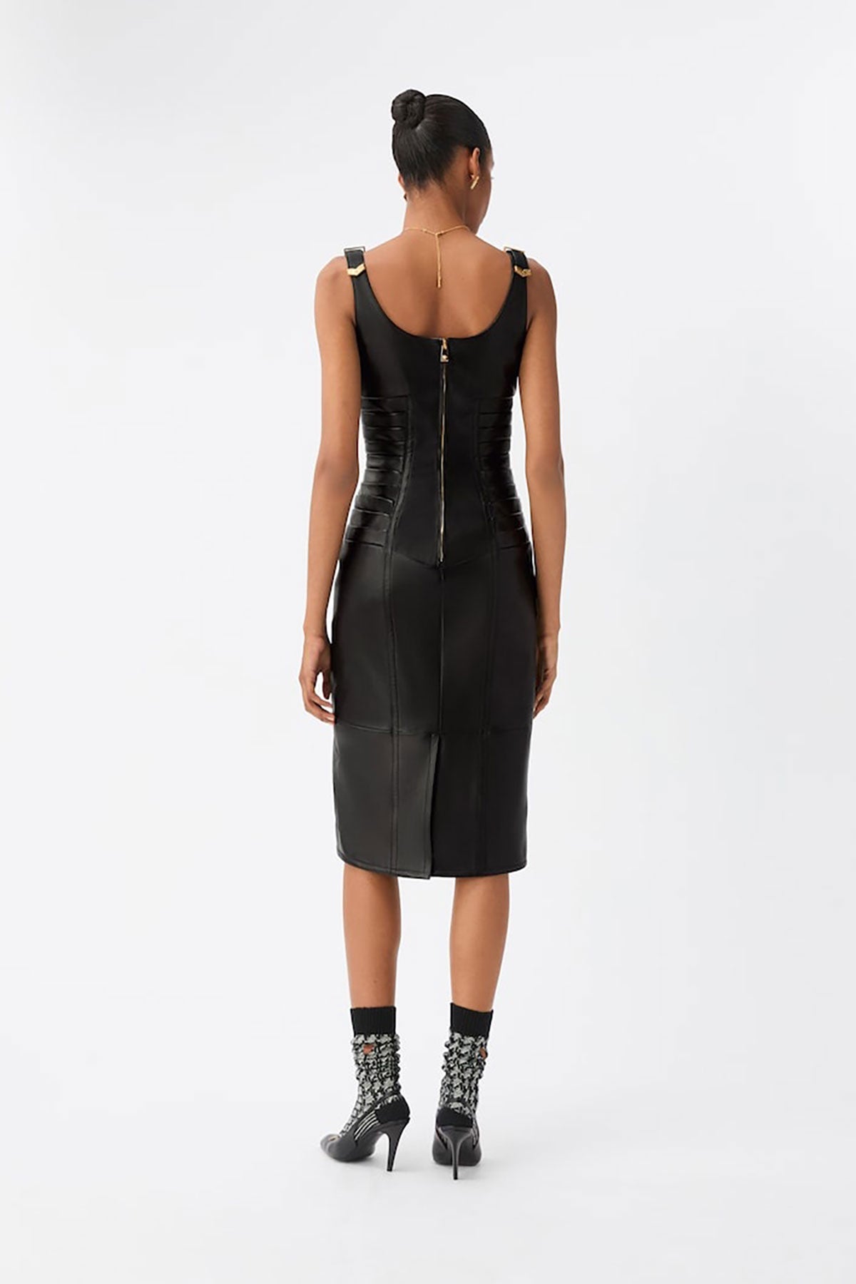 Versace | Nappa Leather Dress