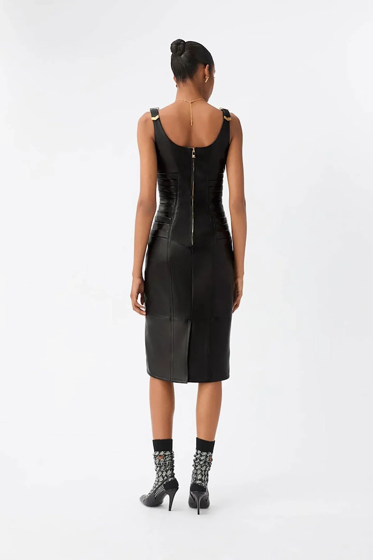Versace | Nappa Leather Dress