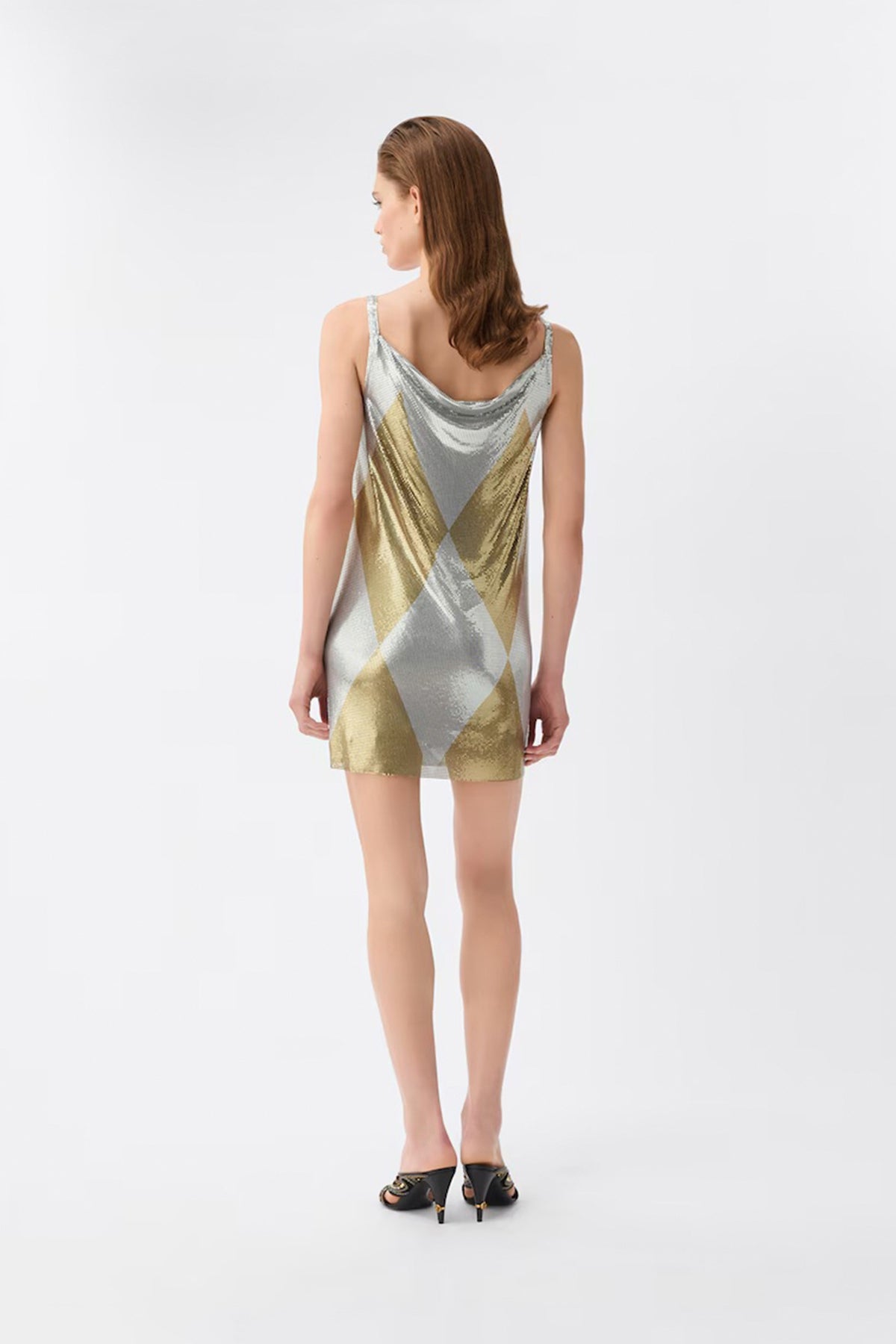 Versace | Metal Mesh Mini Dress