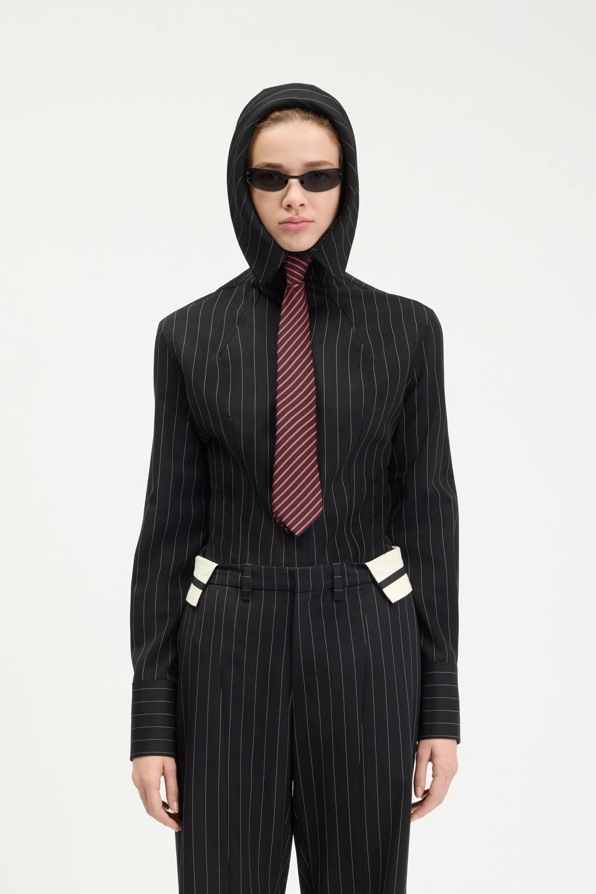 Jean Paul Gaultier | The Hooded Striped Shirt