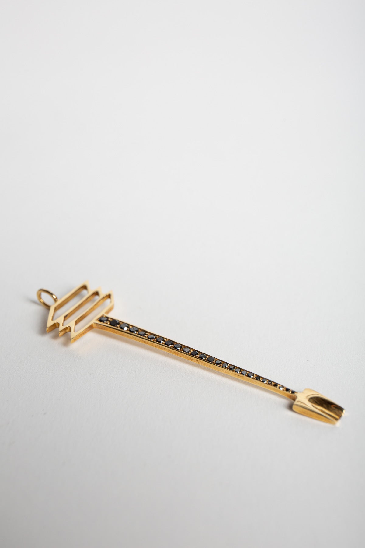 JOANNE FISKE | GOLD RECTANGLE COKE SPOON PENDANT
