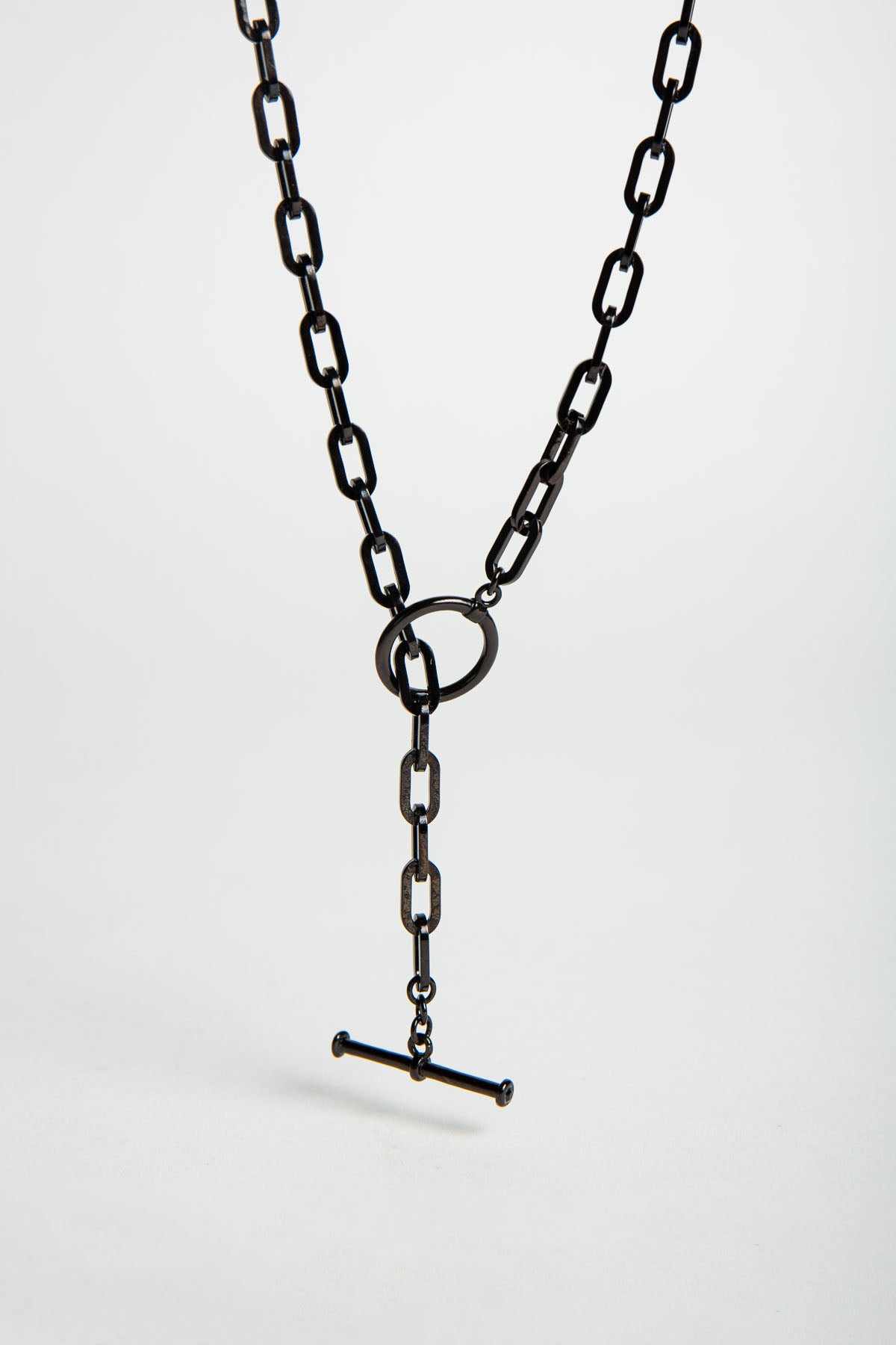 Joanne Fiske | Black Diamond Toggle Necklace