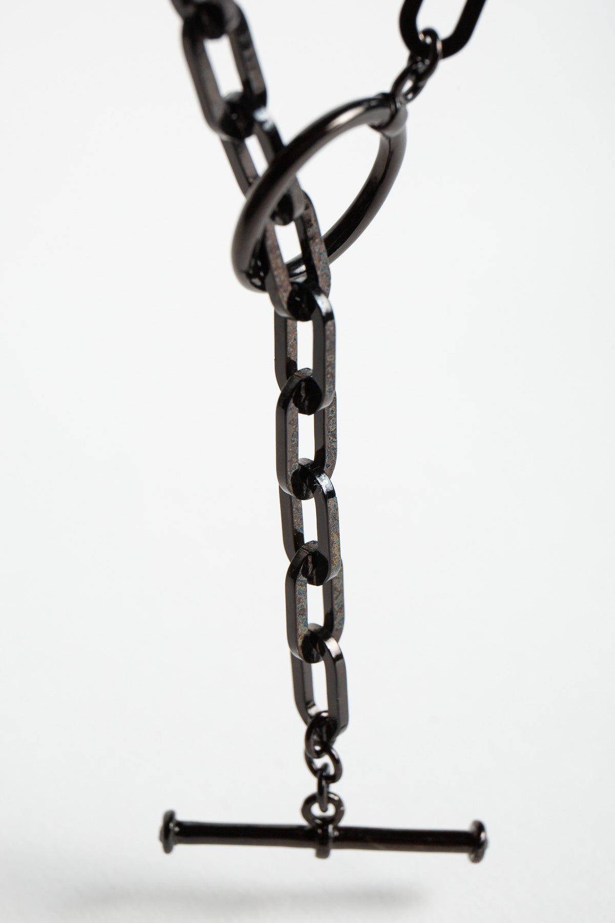 Joanne Fiske | Black Diamond Toggle Necklace