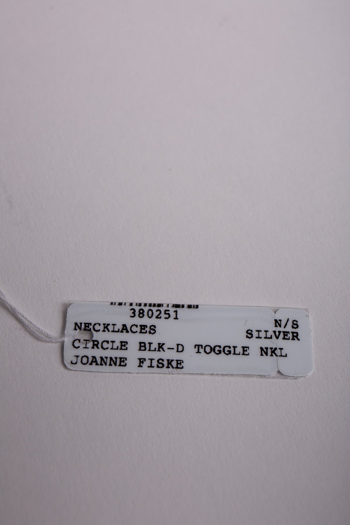 Joanne Fiske | Black Diamond Toggle Necklace