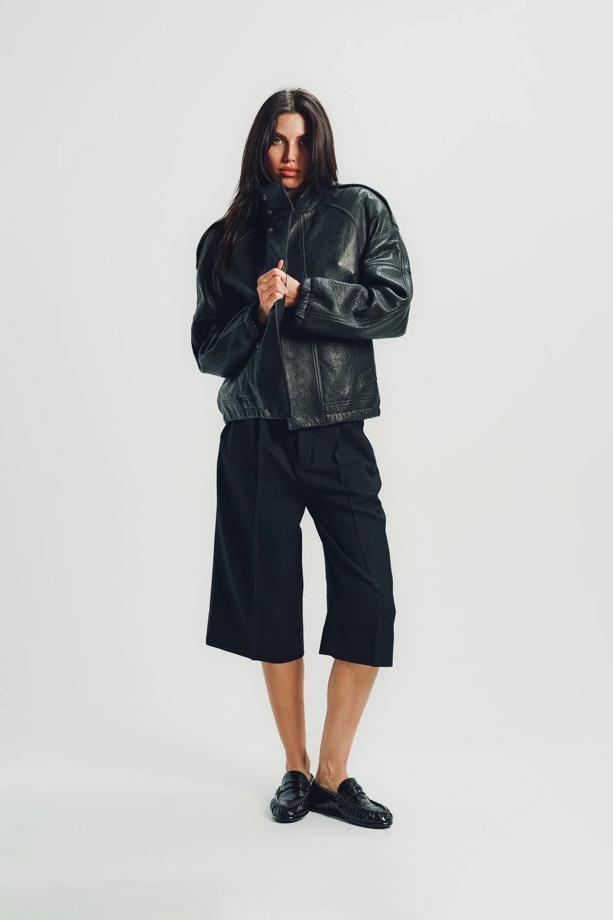 Saint Laurent | Cord Leather Blouson