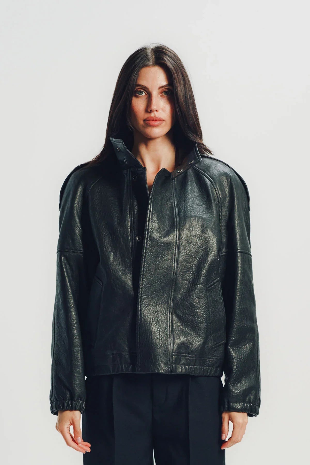 Saint Laurent | Cord Leather Blouson