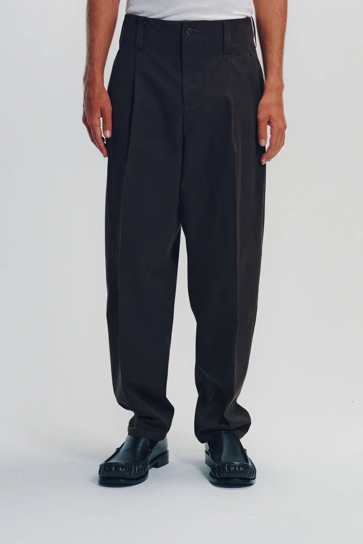 SAINT LAURENT | Tuck Chino