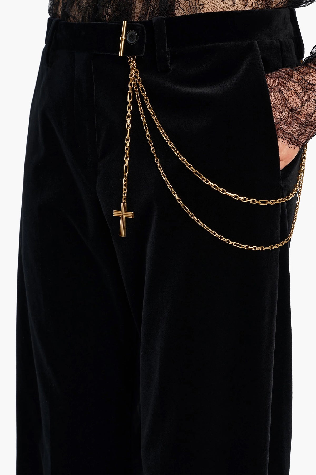 Khaite | Wallet Chain in Antique Gold