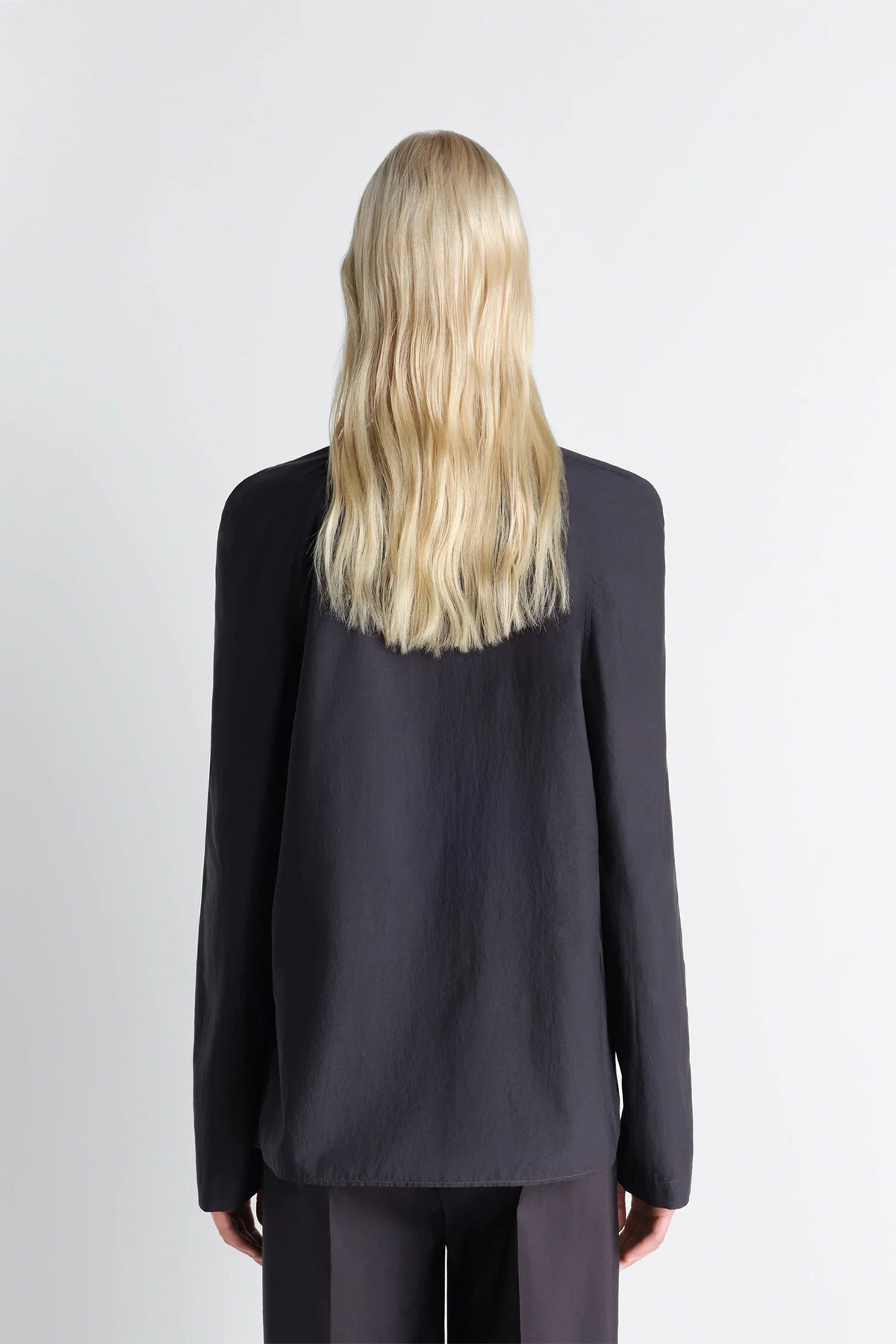 LEMAIRE | ASCOT BLOUSE IN WASHED COTTON SILK