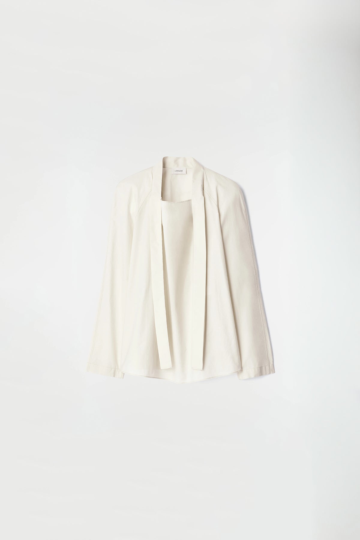 LEMAIRE | ASCOT BLOUSE IN WASHED COTTON SILK