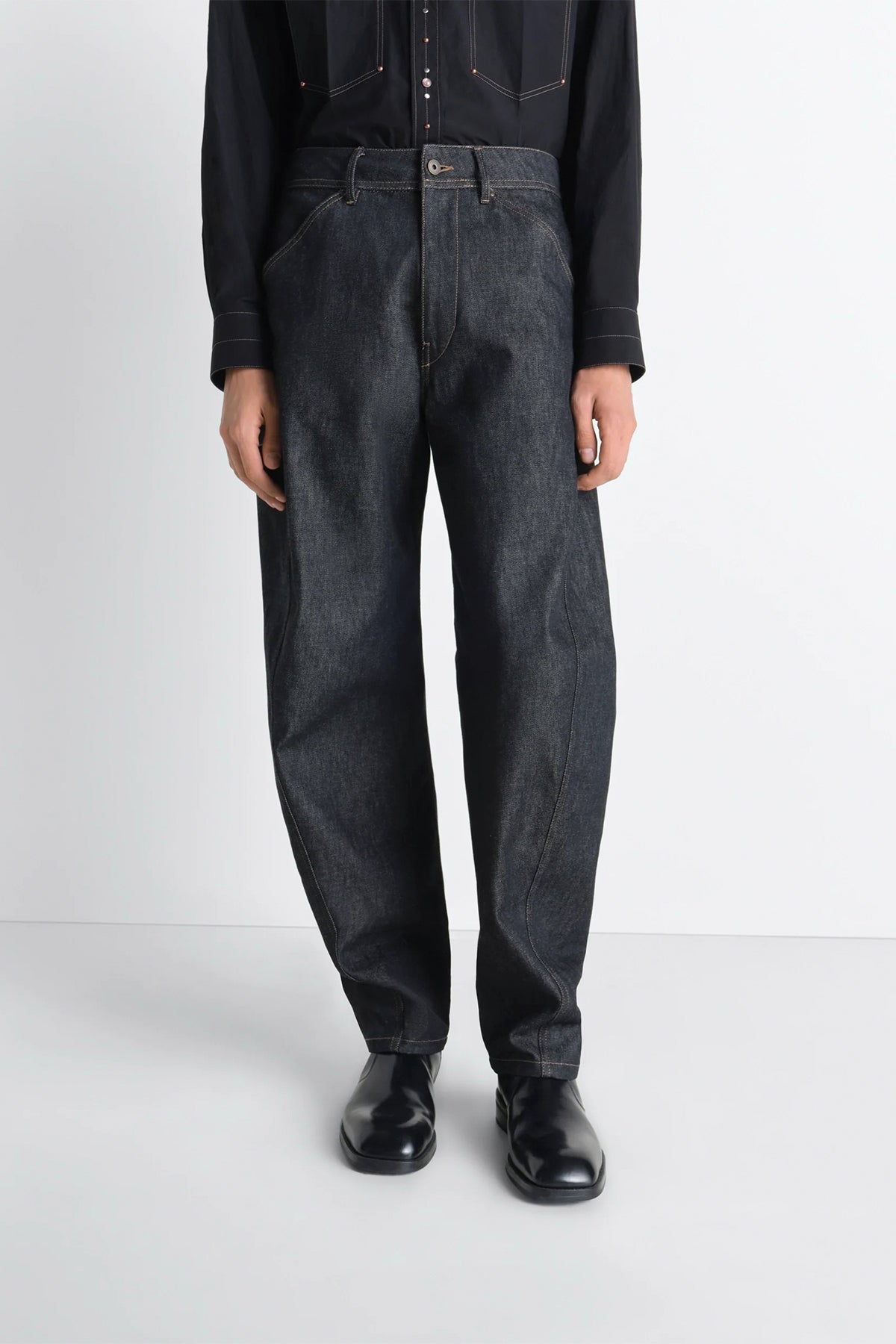 LEMAIRE | TWISTED WORKWEAR PANTS IN DENIM