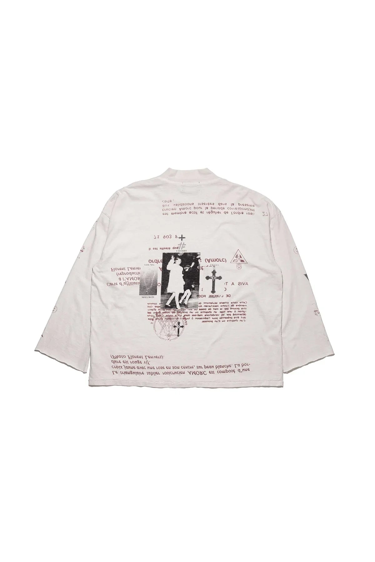 ENFANTS RICHES DÉPRIMÉS | CHERRY MOCK NECK LS T-SHIRT
