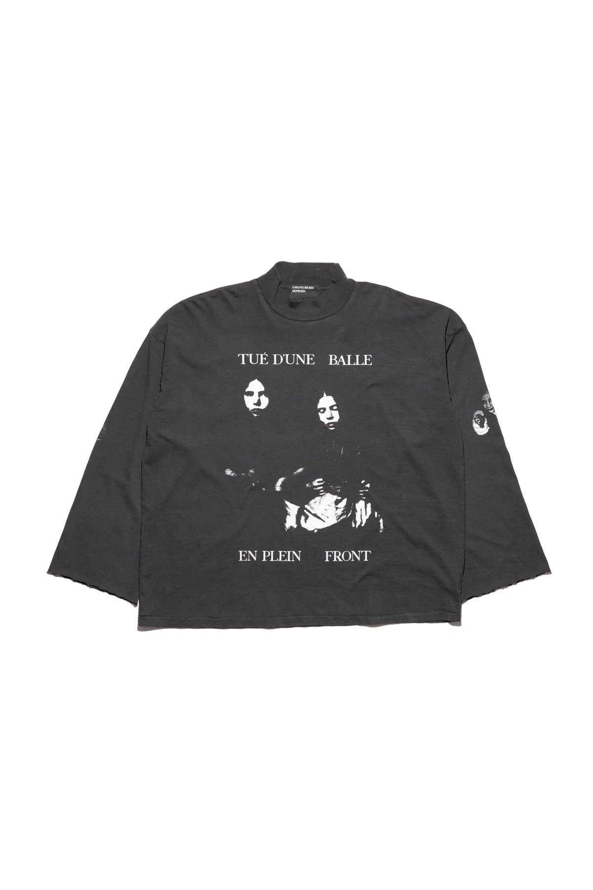 ENFANTS RICHES DÉPRIMÉS | BALLETUE D'UNE MOCK NECK LS T-SHIRT