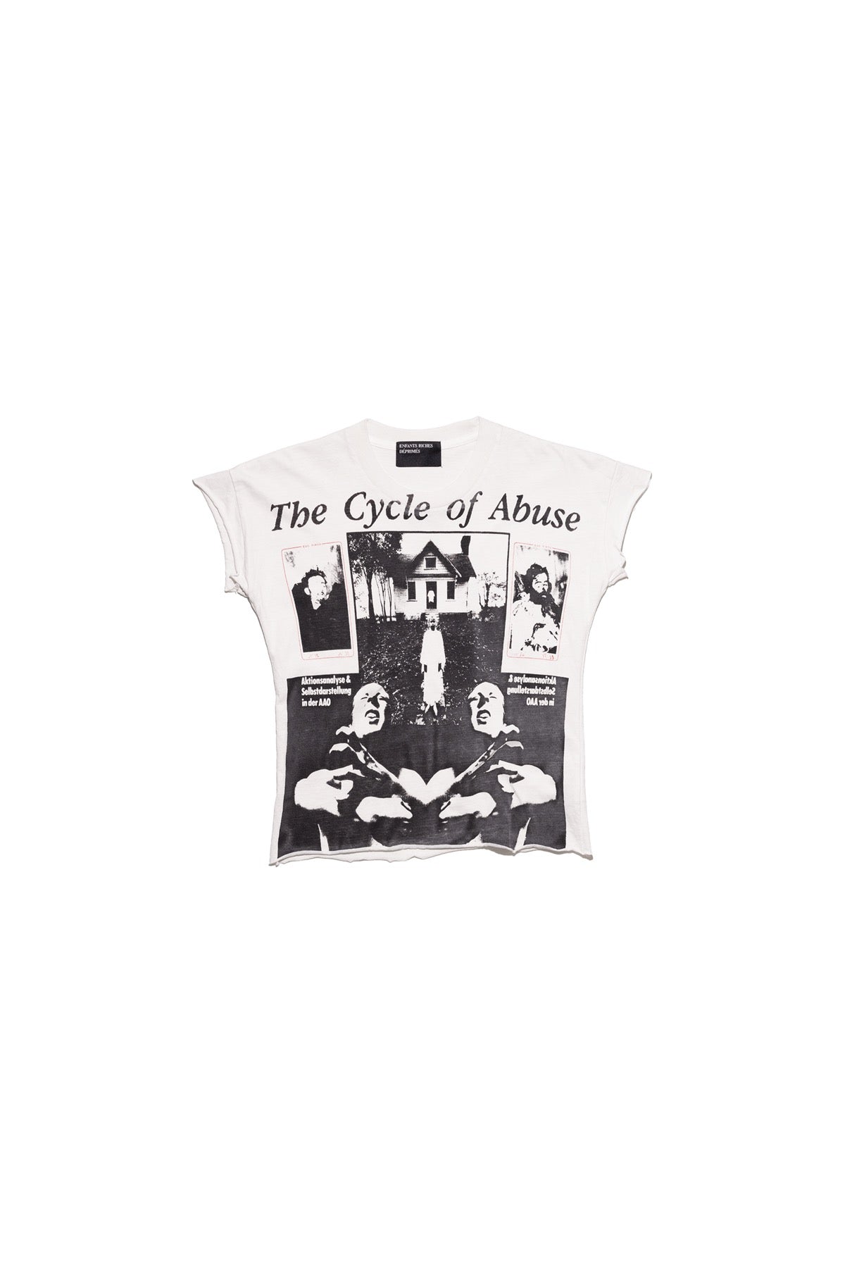 ENFANTS RICHES DÉPRIMÉS | THE CYCLE OF ABUSE SHRUNKEN T-SHIRT