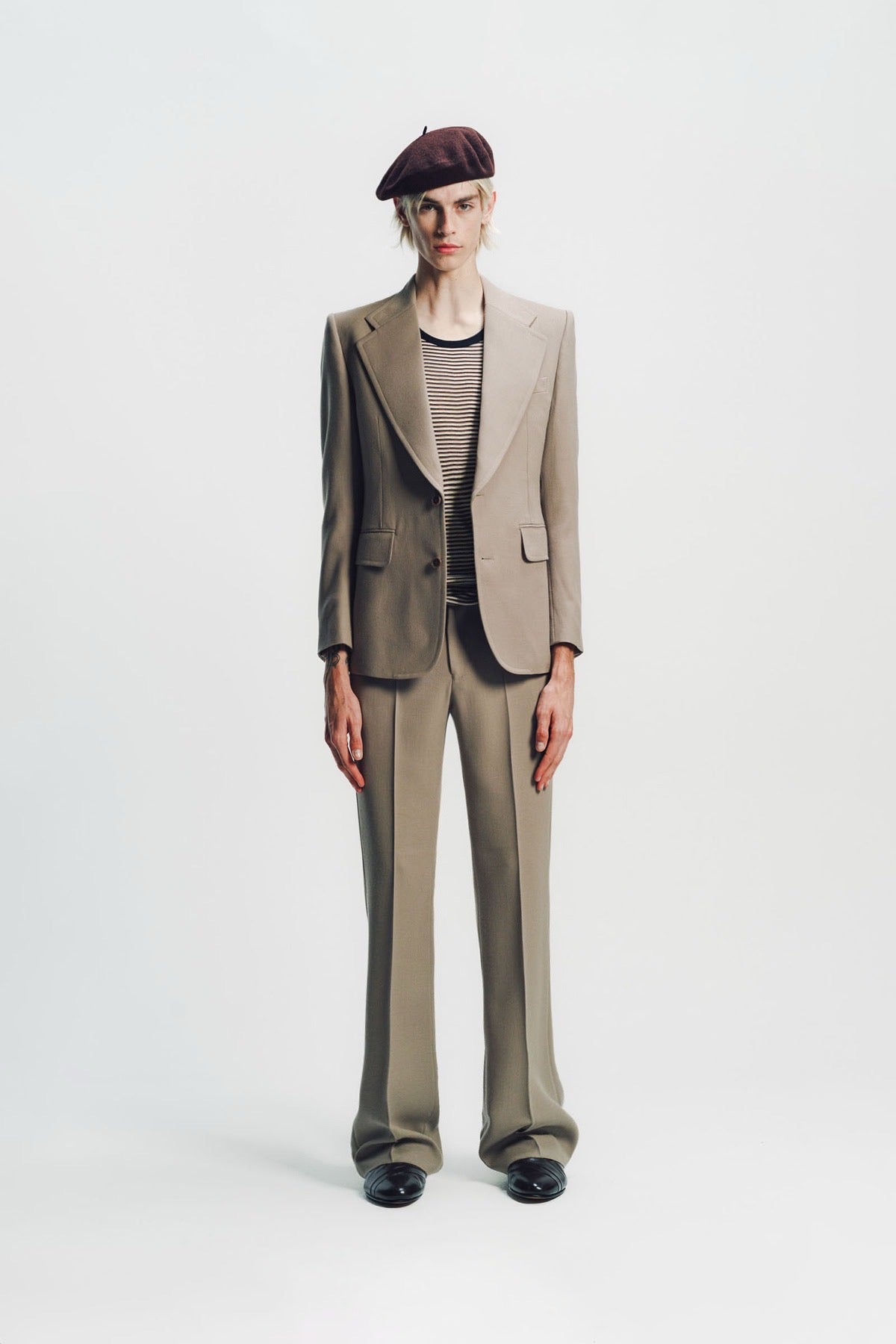 Kyosuke Kunimoto | Mocha Notch Lapel Jacket