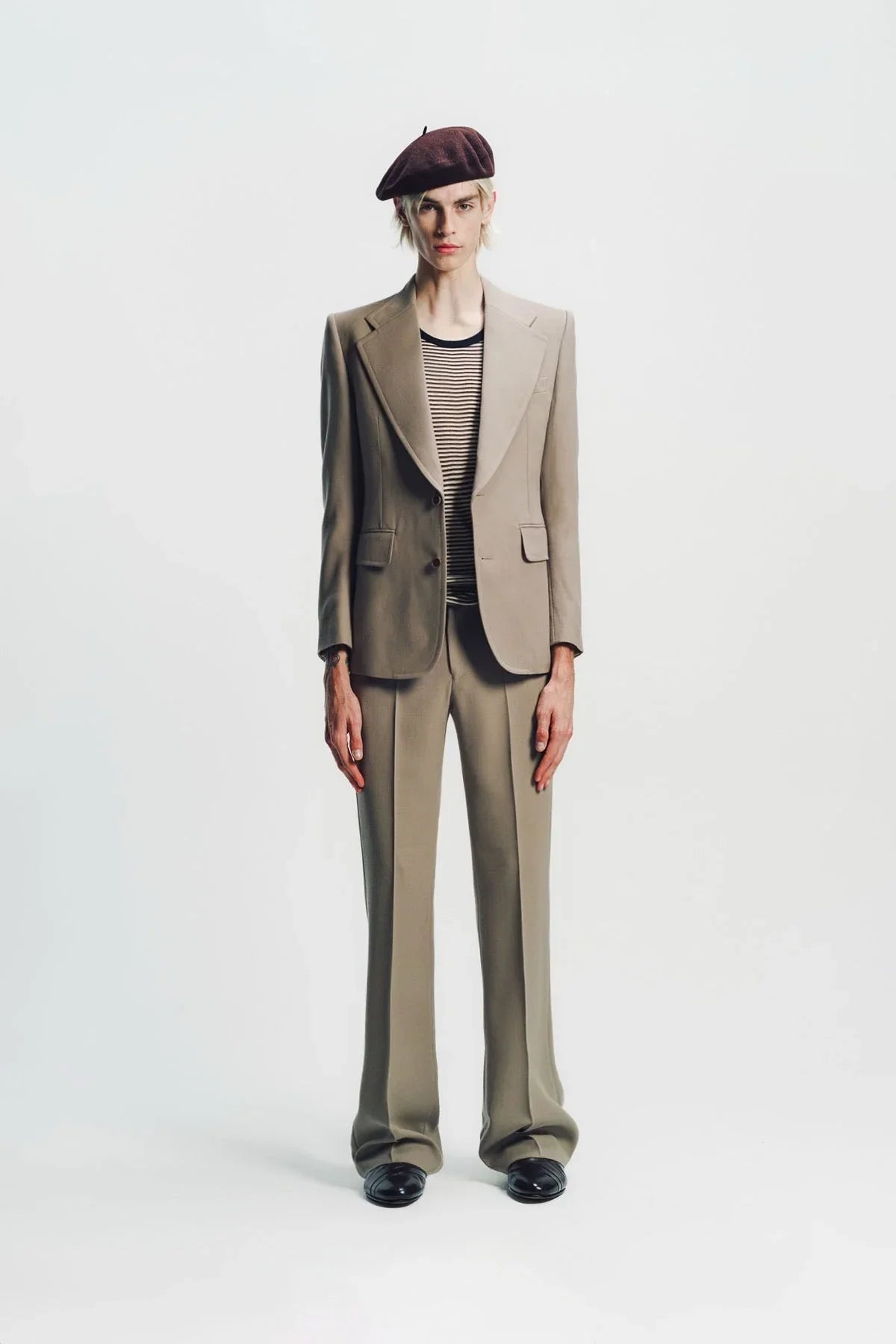 Kyosuke Kunimoto | Mocha Notch Lapel Jacket