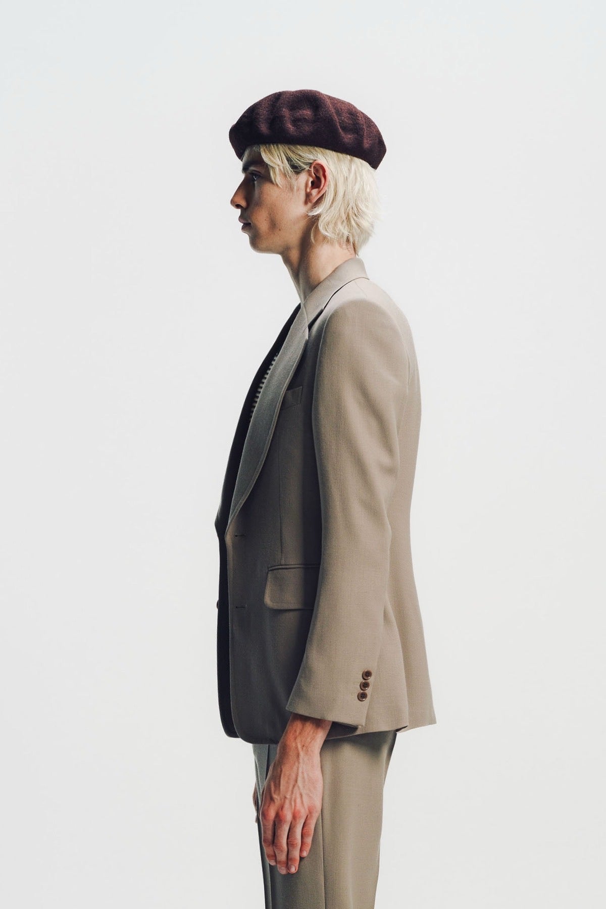 Kyosuke Kunimoto | Mocha Notch Lapel Jacket