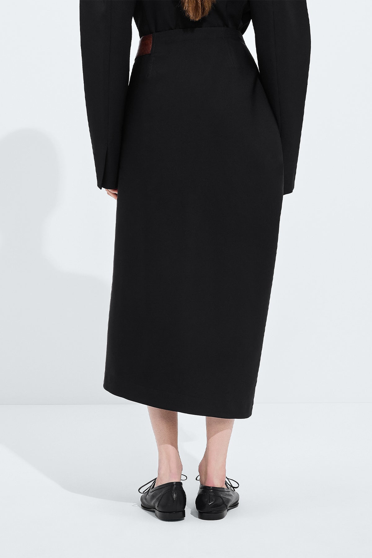 Bottega Veneta | Wool Grain De Poudre Skirt