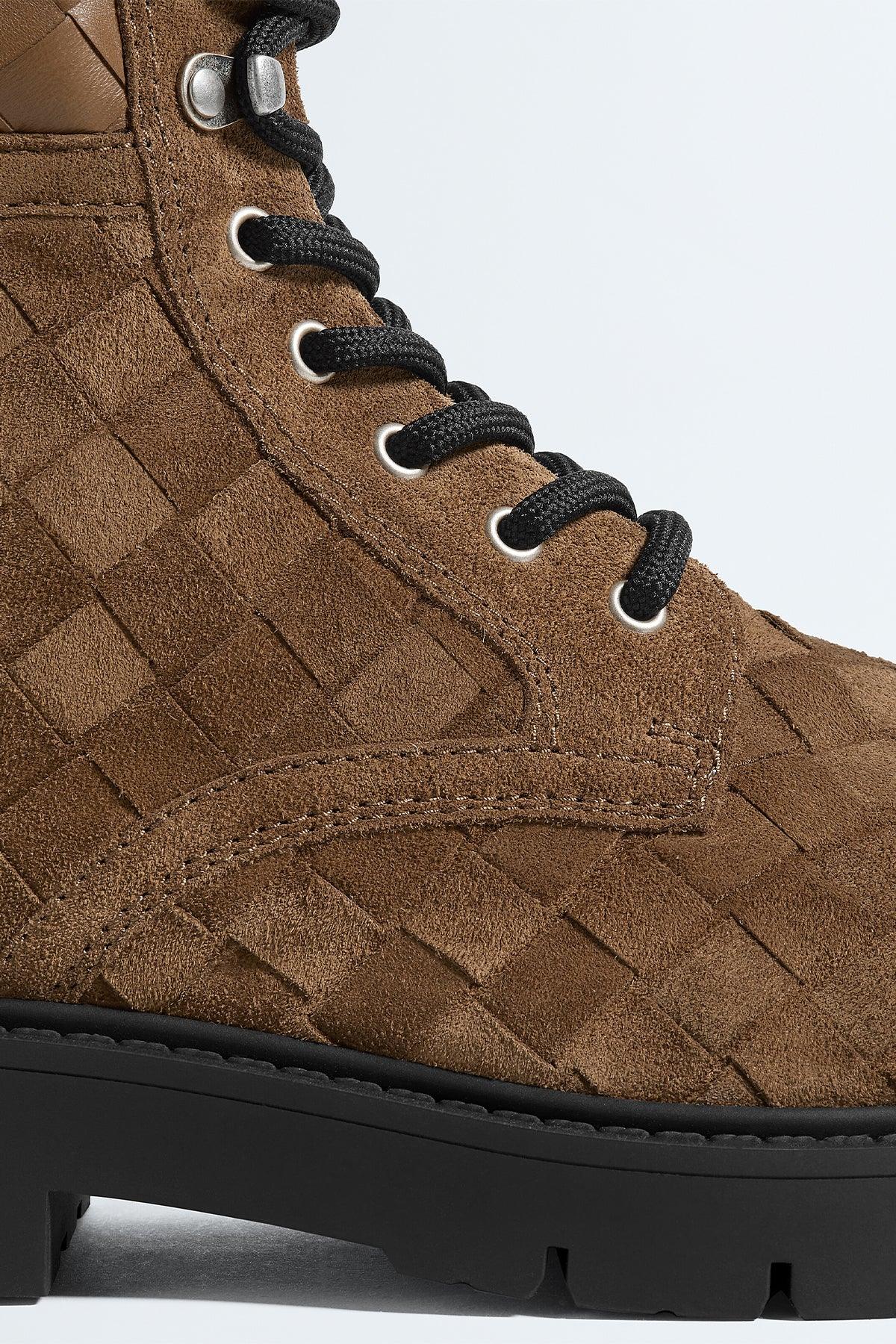 Bottega Veneta | Haddock Lace-Up Ankle Boot