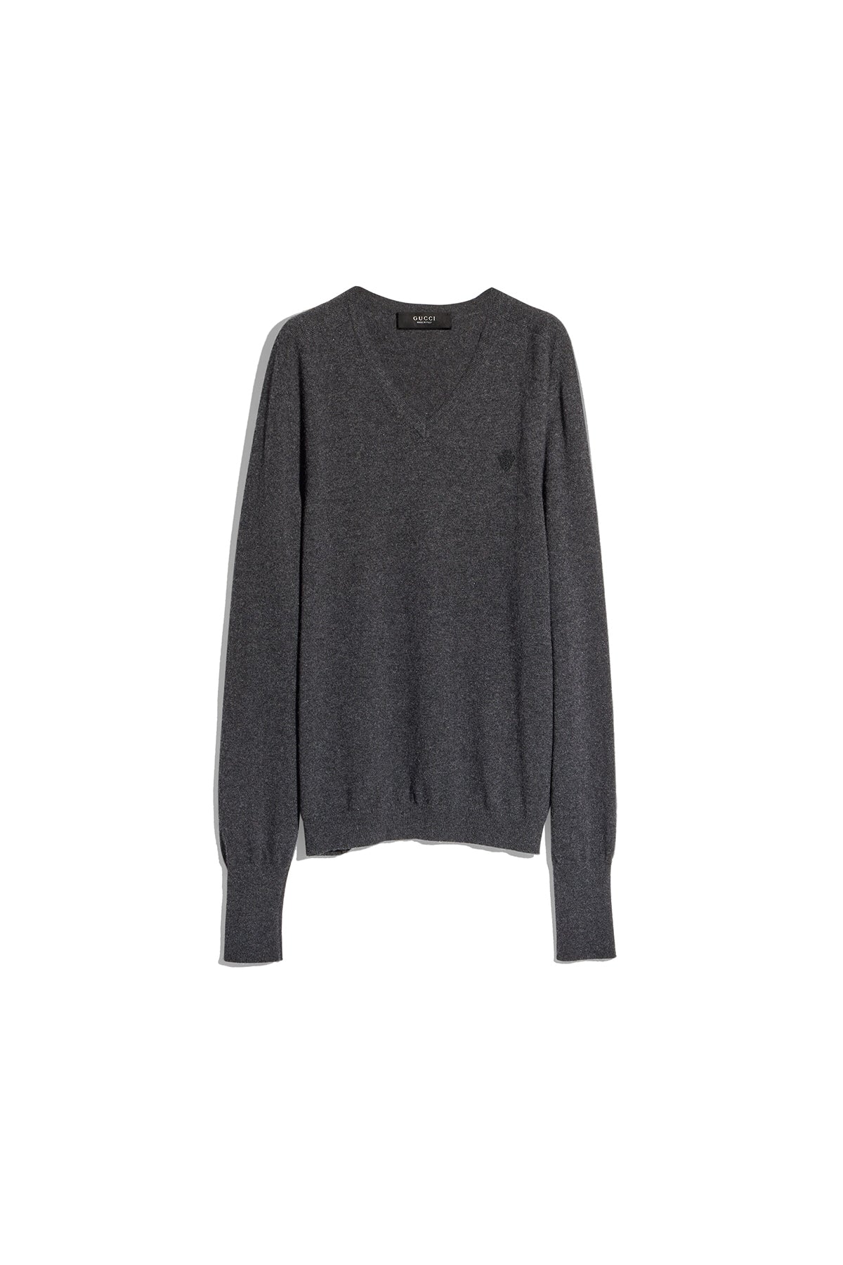 Gucci | Knit Cashmere Sweater with Embroidery
