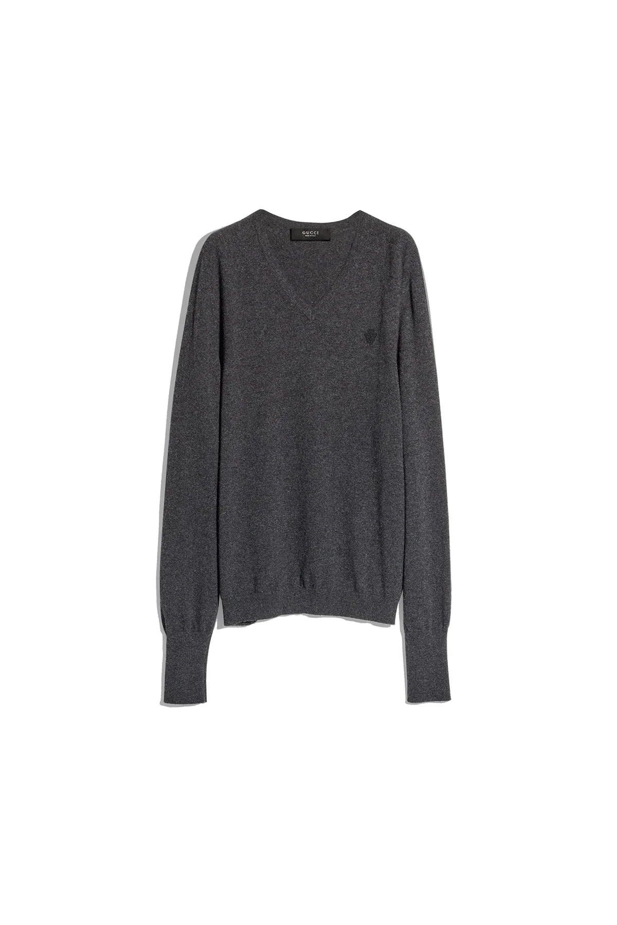 Gucci | Knit Cashmere Sweater with Embroidery