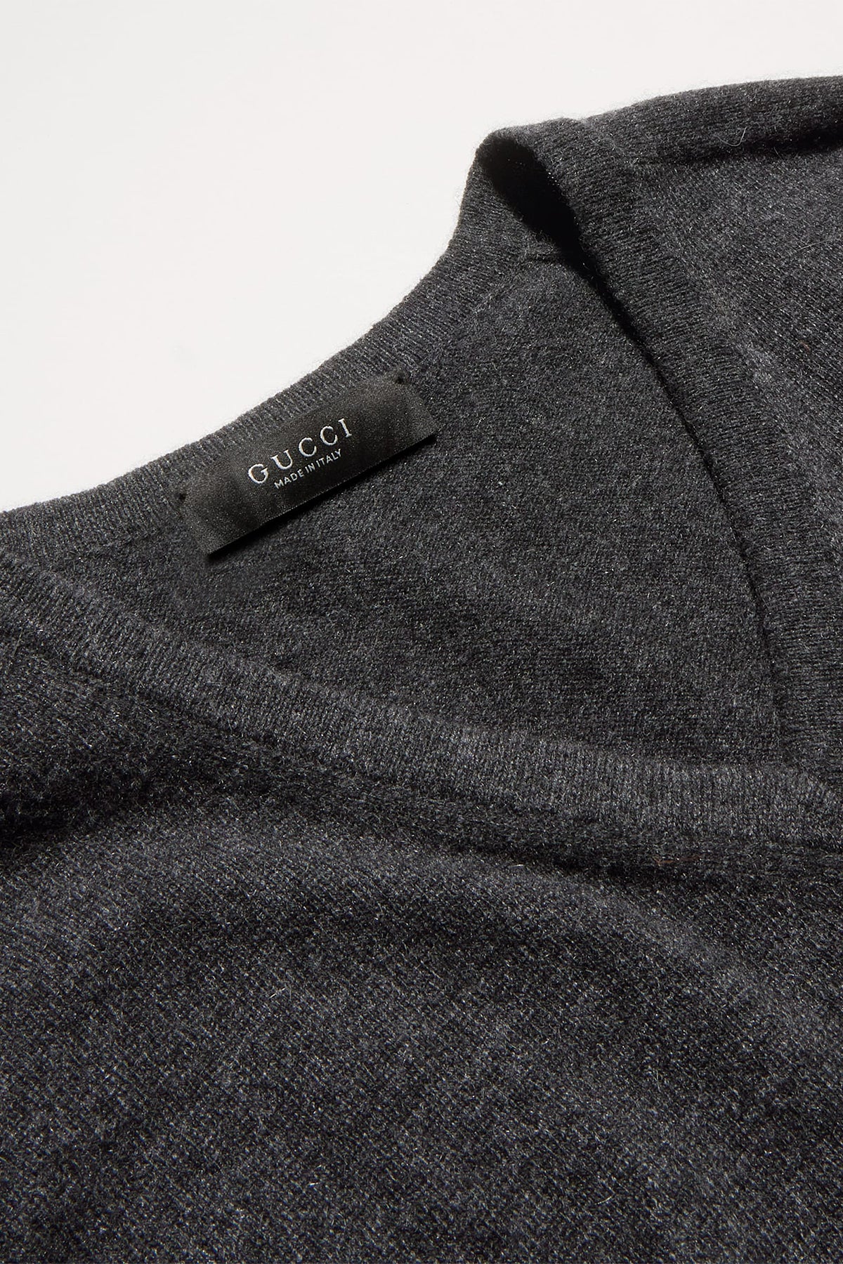 Gucci | Knit Cashmere Sweater with Embroidery