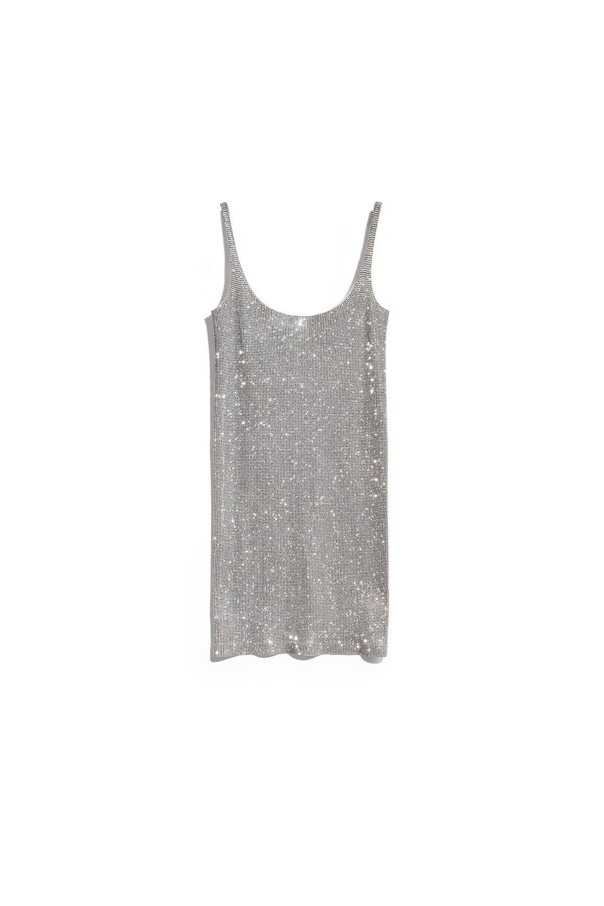 Gucci | Stretch Nylon Jersey Dress with Crystals