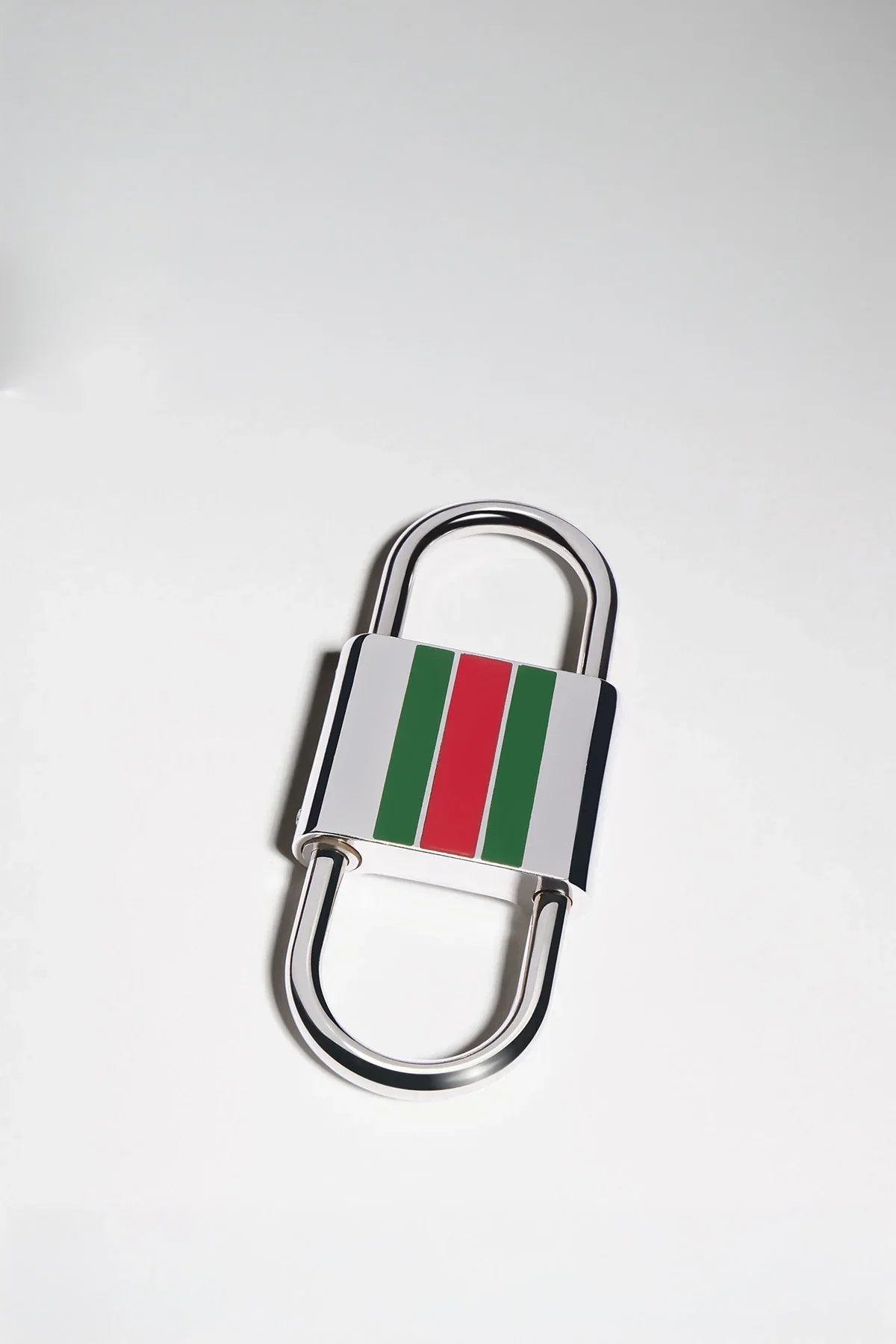 Gucci | Key Chain with Web Enamel