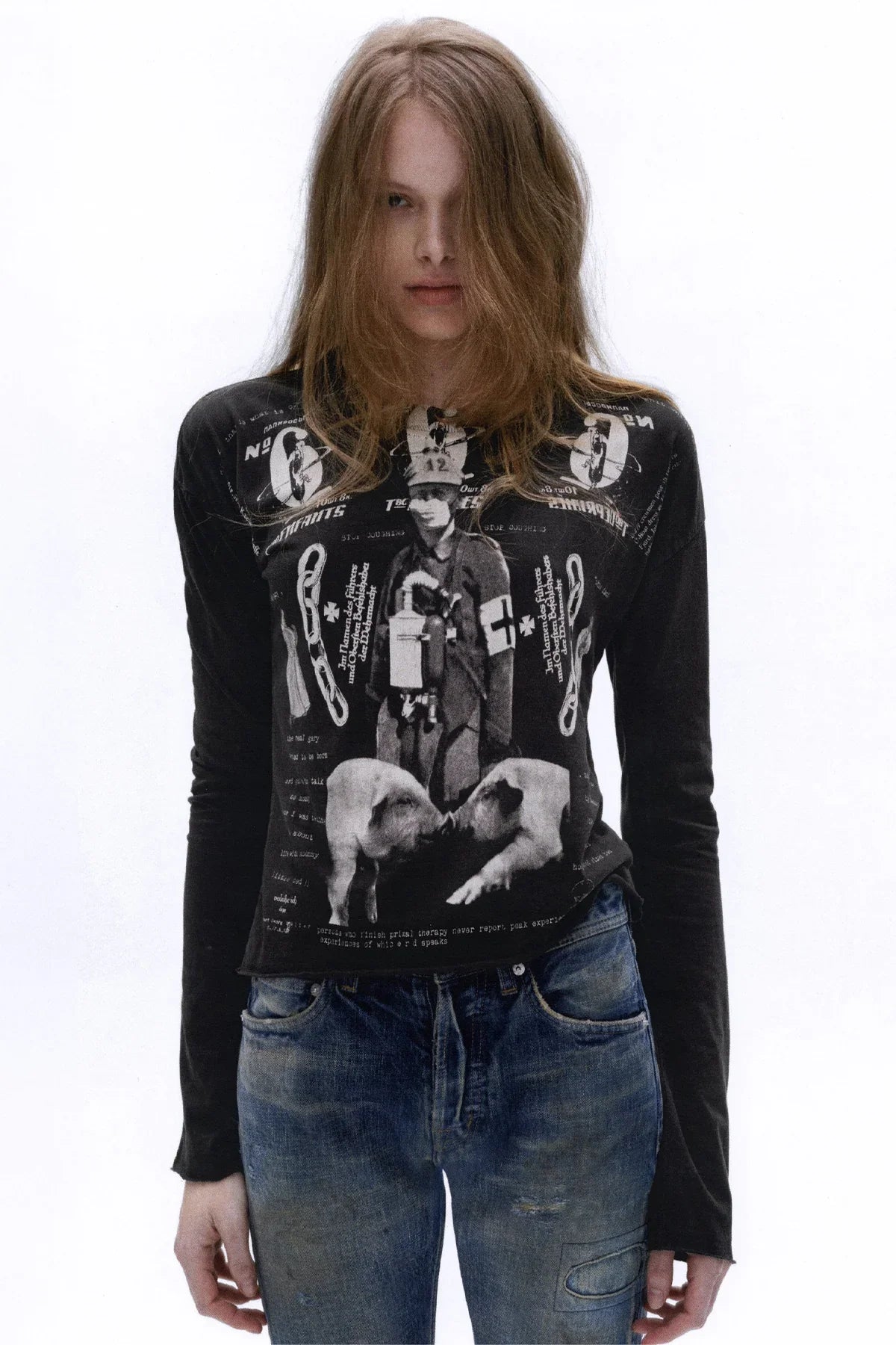 Enfants Riches Déprimés | Baby Gary Shrunken LS T-Shirt