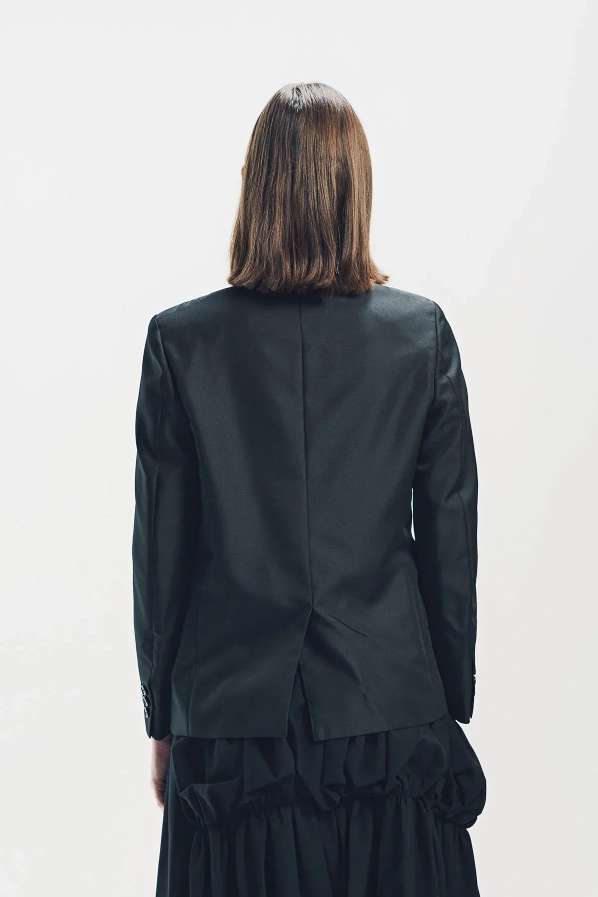 Comme Des Garcons | Ruffled Applique Blazer