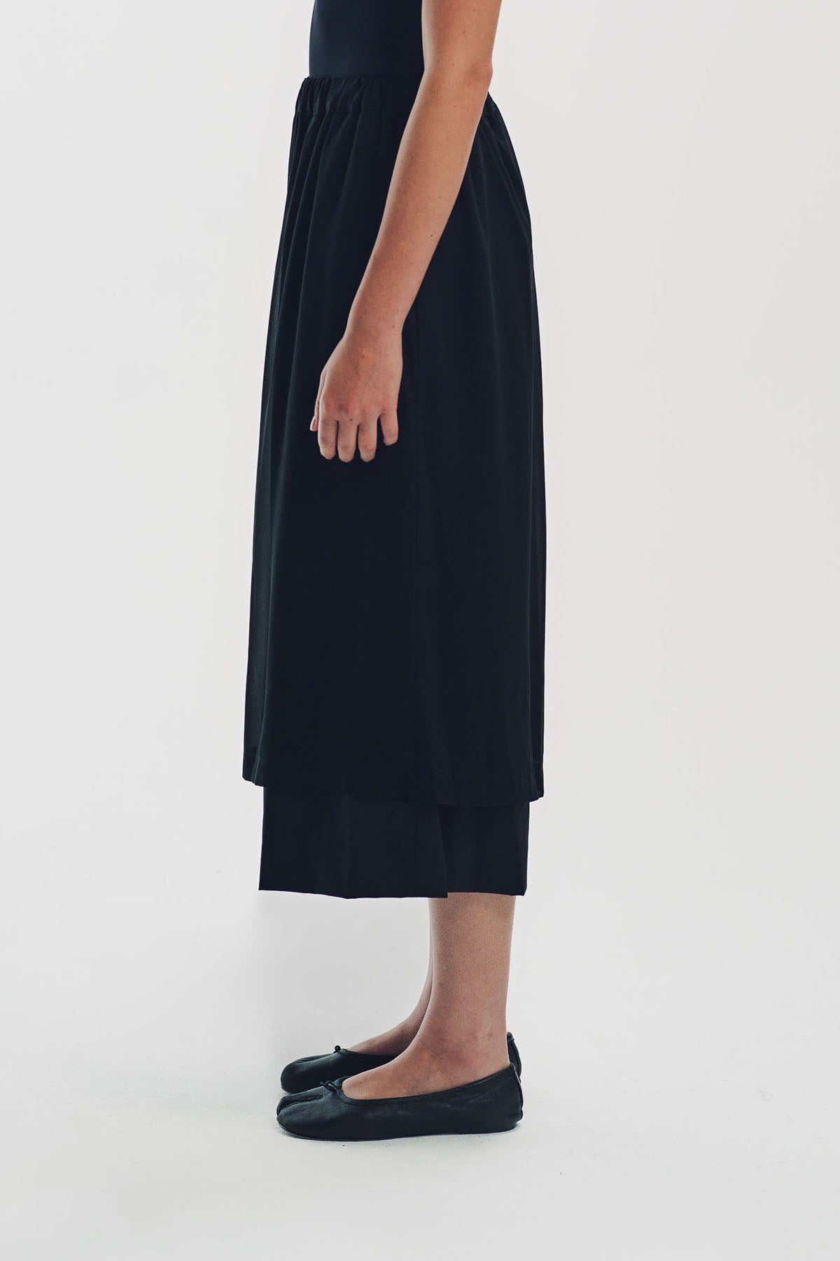 Comme Des Garcons | Wool Georgette Shorts