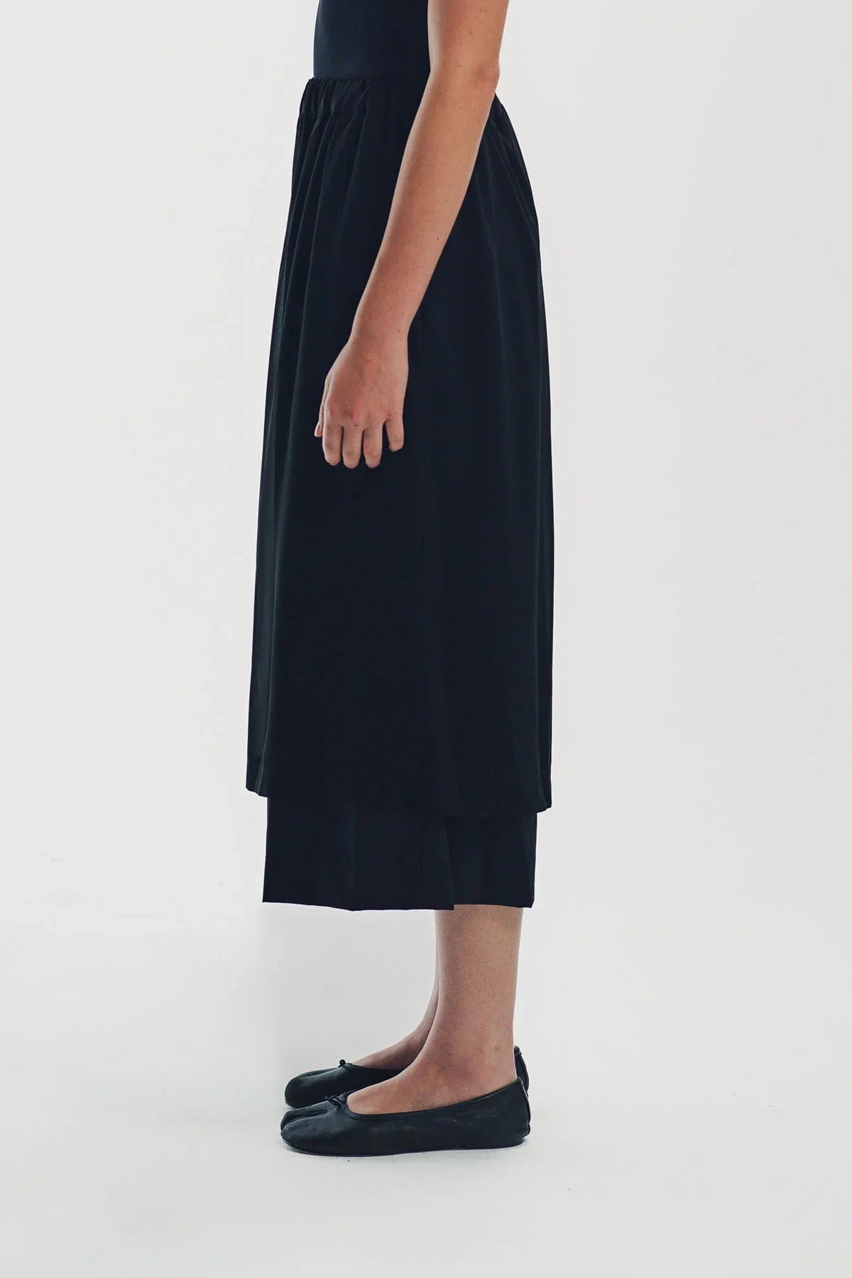 Comme Des Garcons | Wool Georgette Shorts