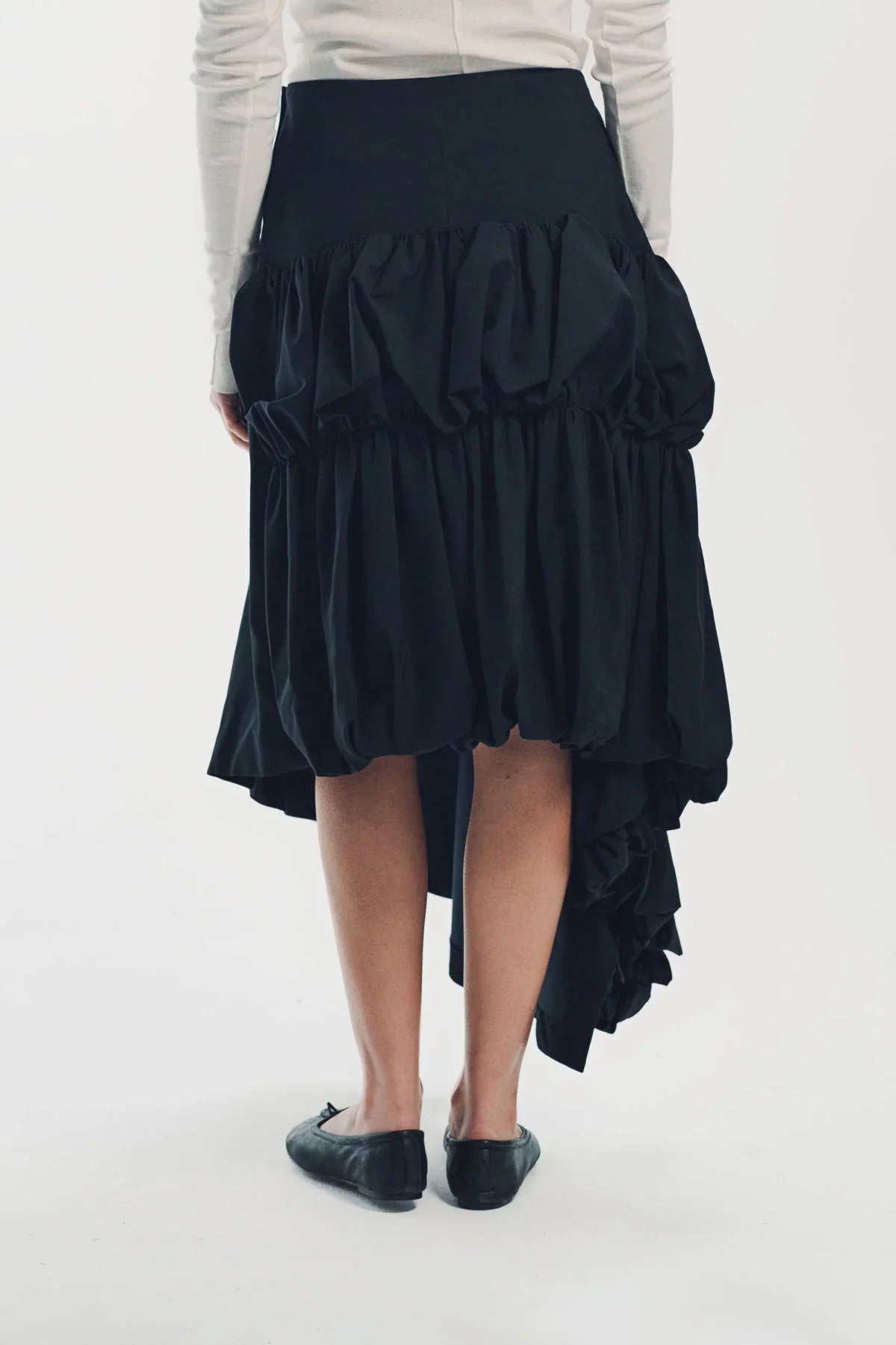 Comme Des Garcons | Asymmetric Wool Skirt