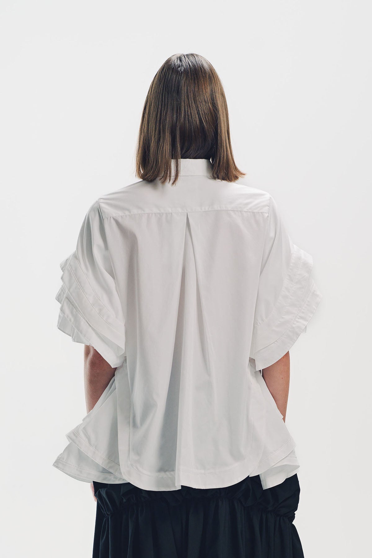 Noir Kei Ninomiya | Typewriter Short Sleeve Blouse